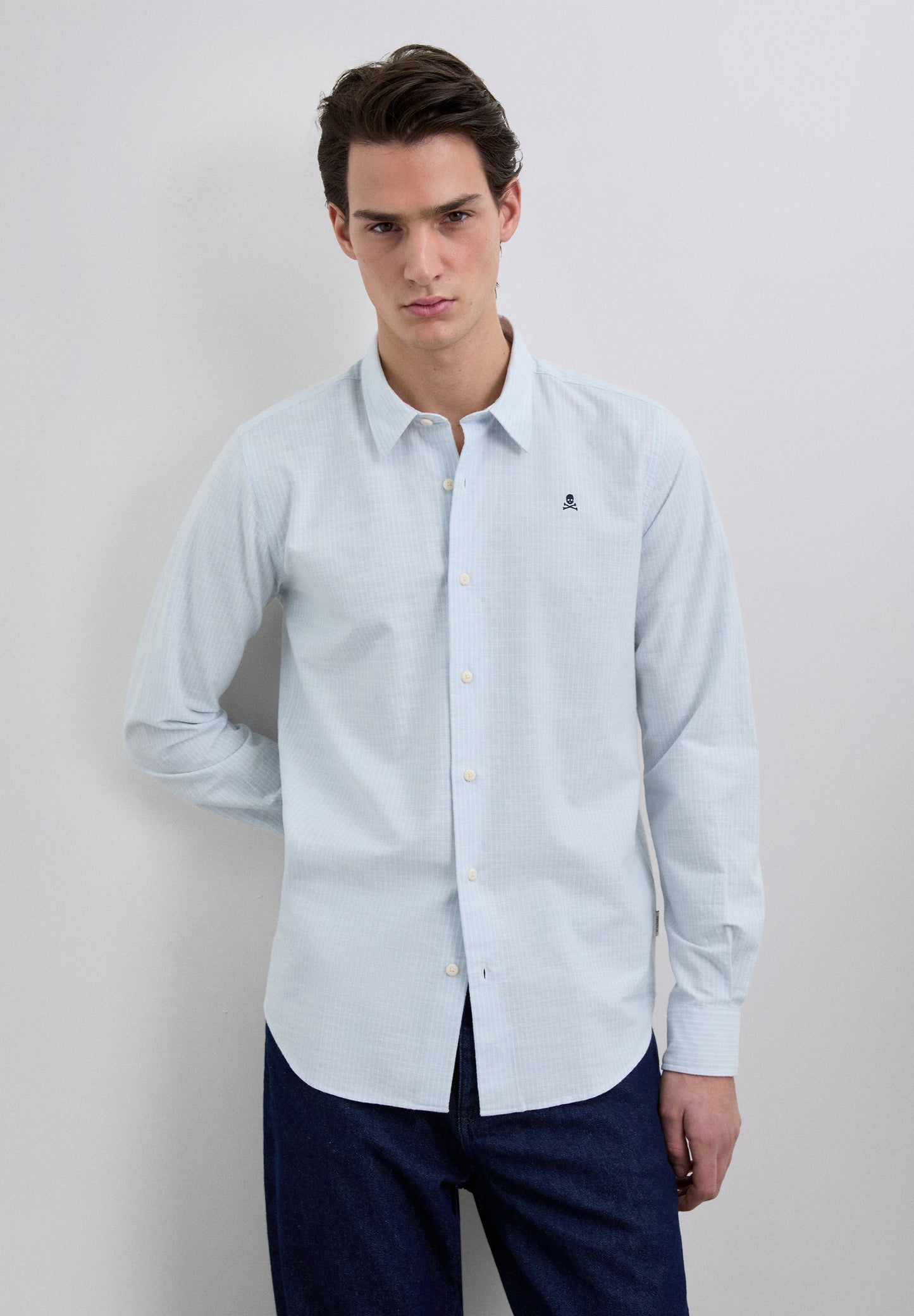 CAMISA RAYAS CALAVERA - Scalpers