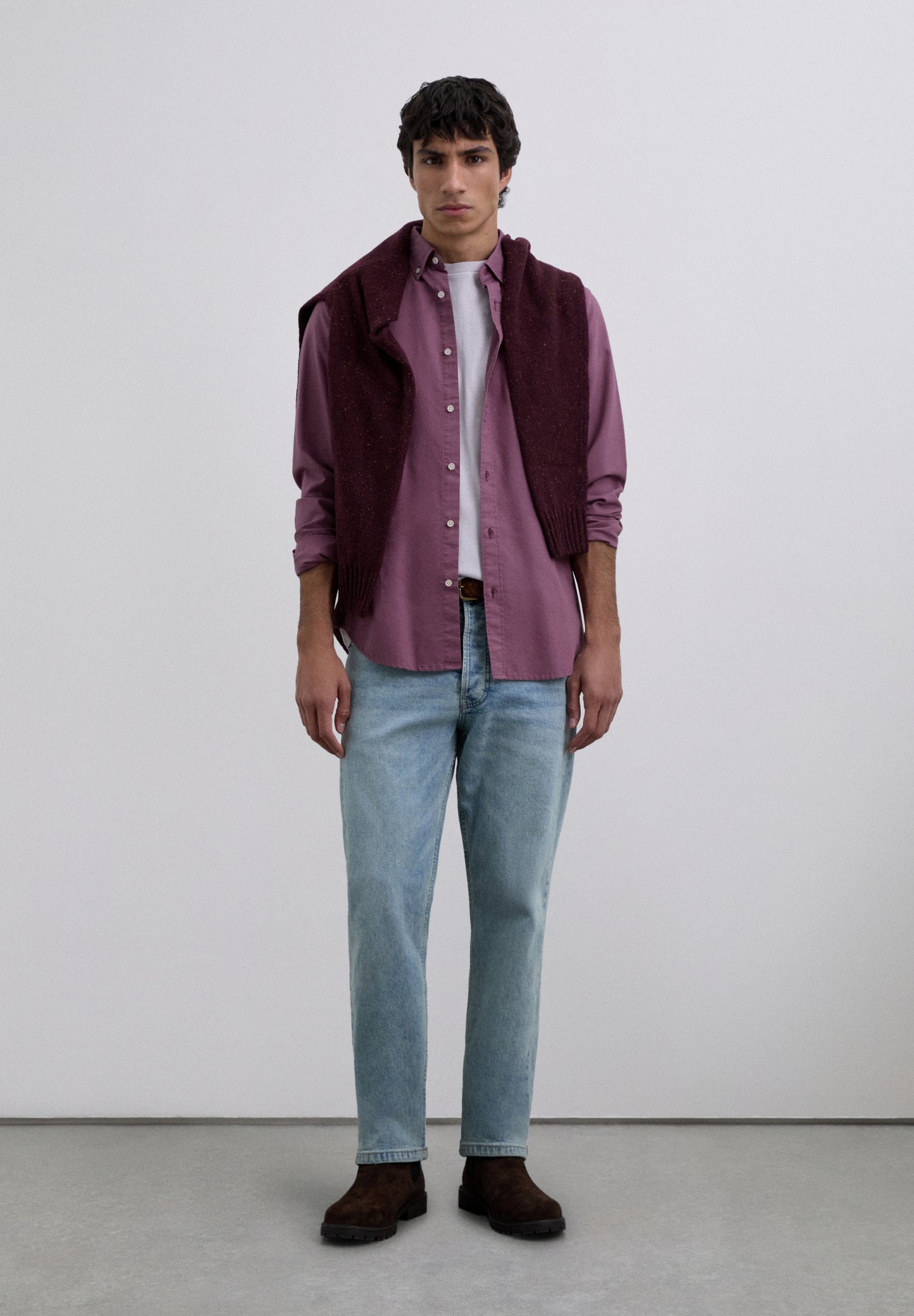 CAMISA OXFORD BOLSILLO CALAVERA