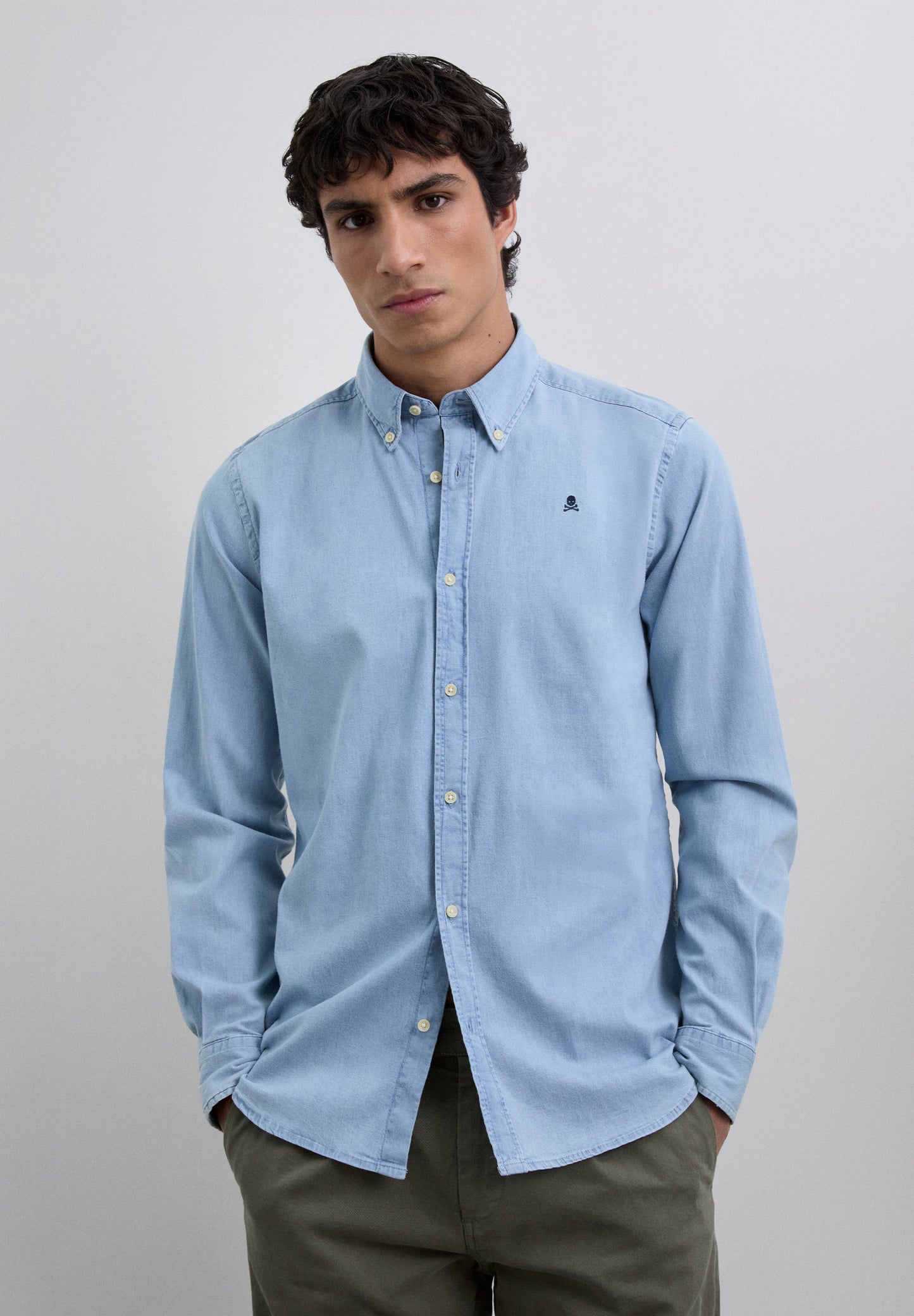 CAMISA DENIM ALGODÓN