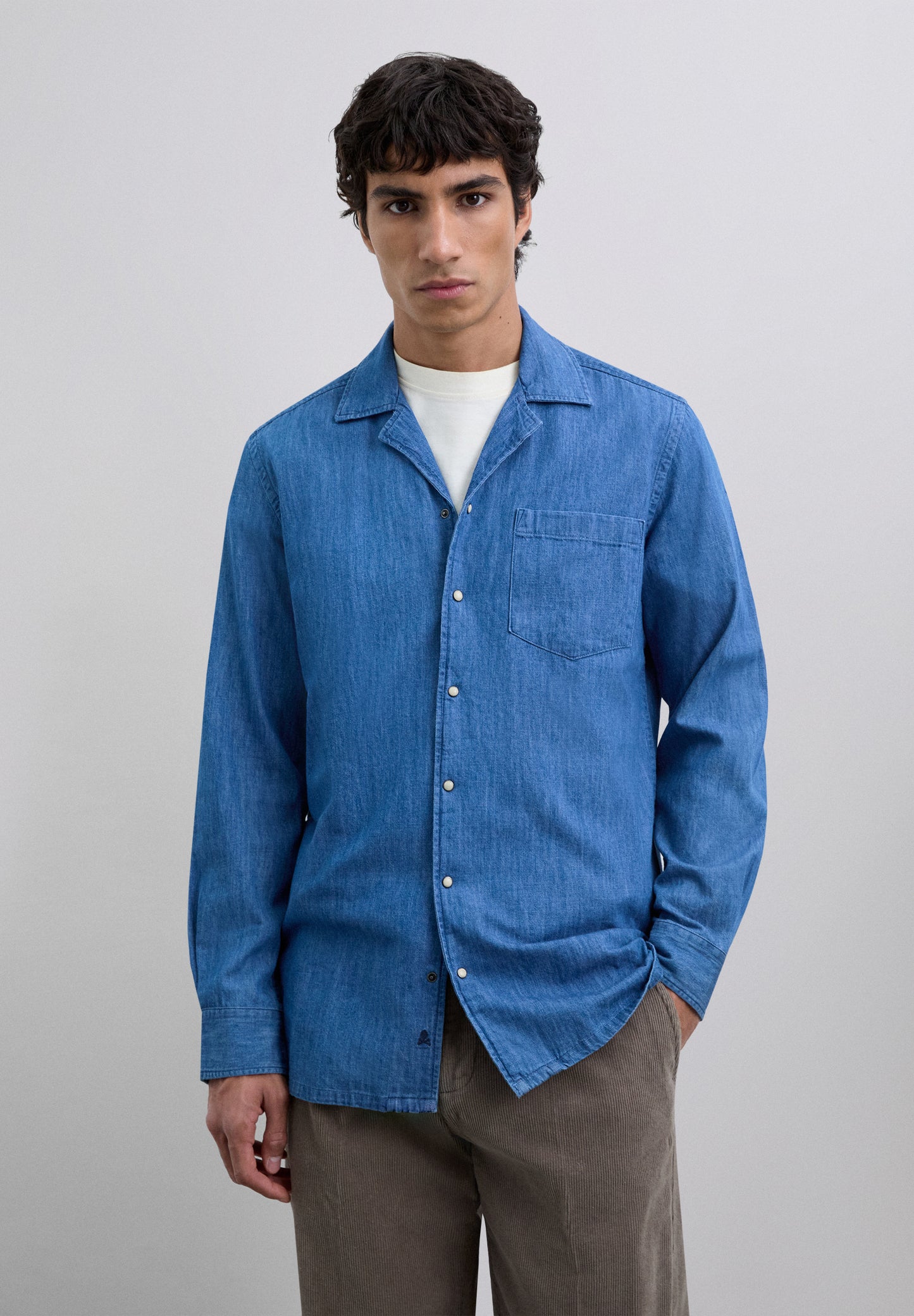 CAMISA DENIM RESORT RELAXED