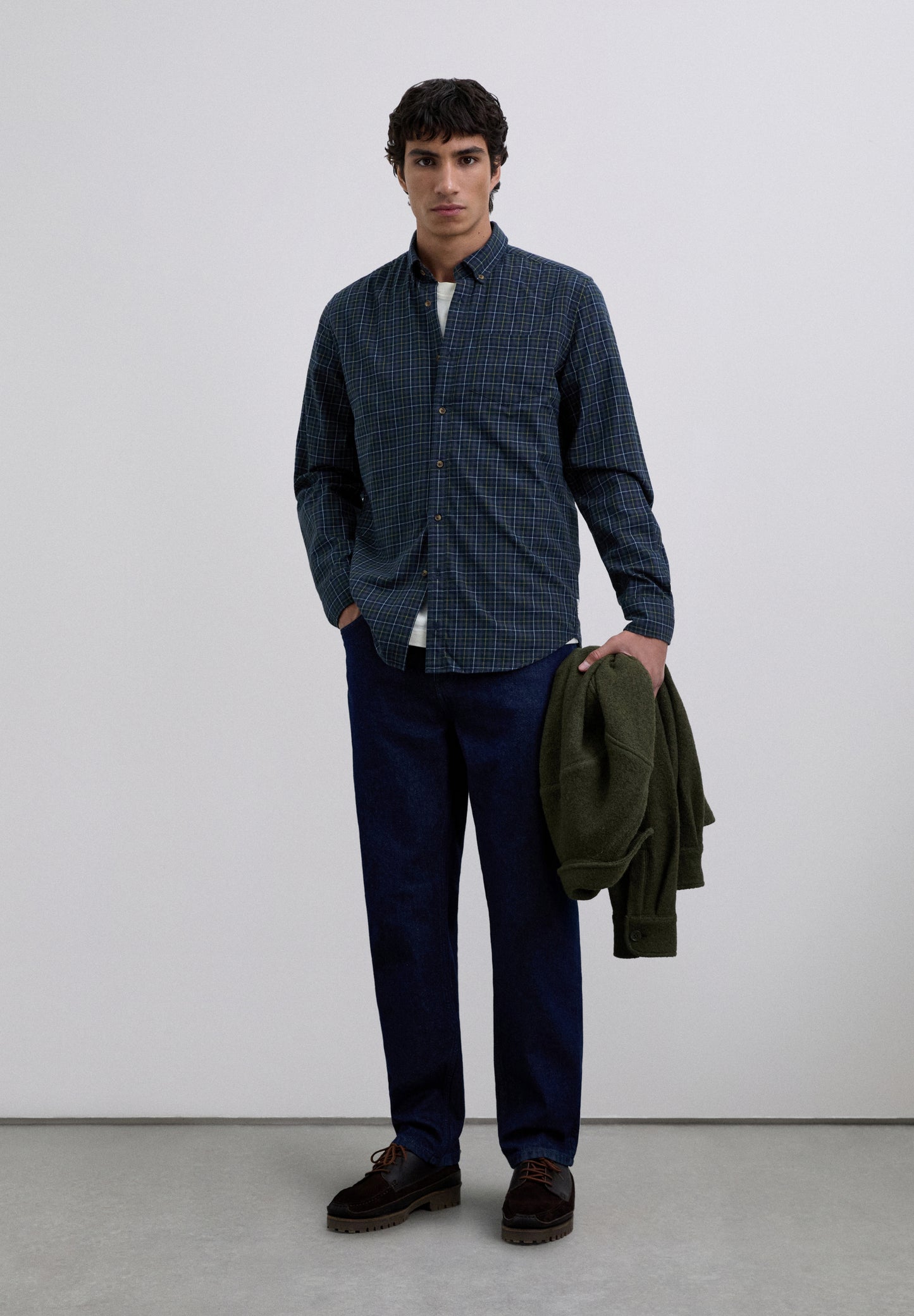 CAMISA ESTAMPADA TARTÁN