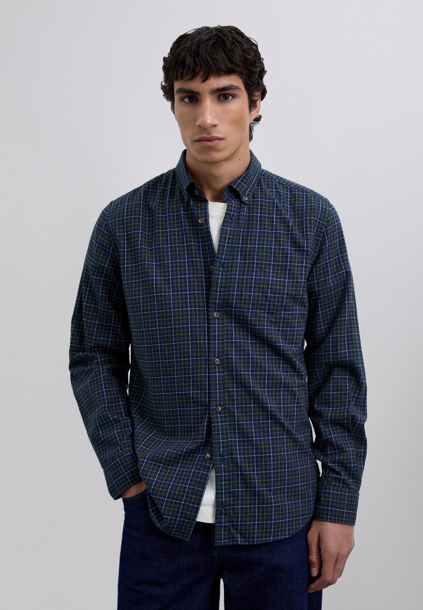 CAMISA ESTAMPADA TARTÁN