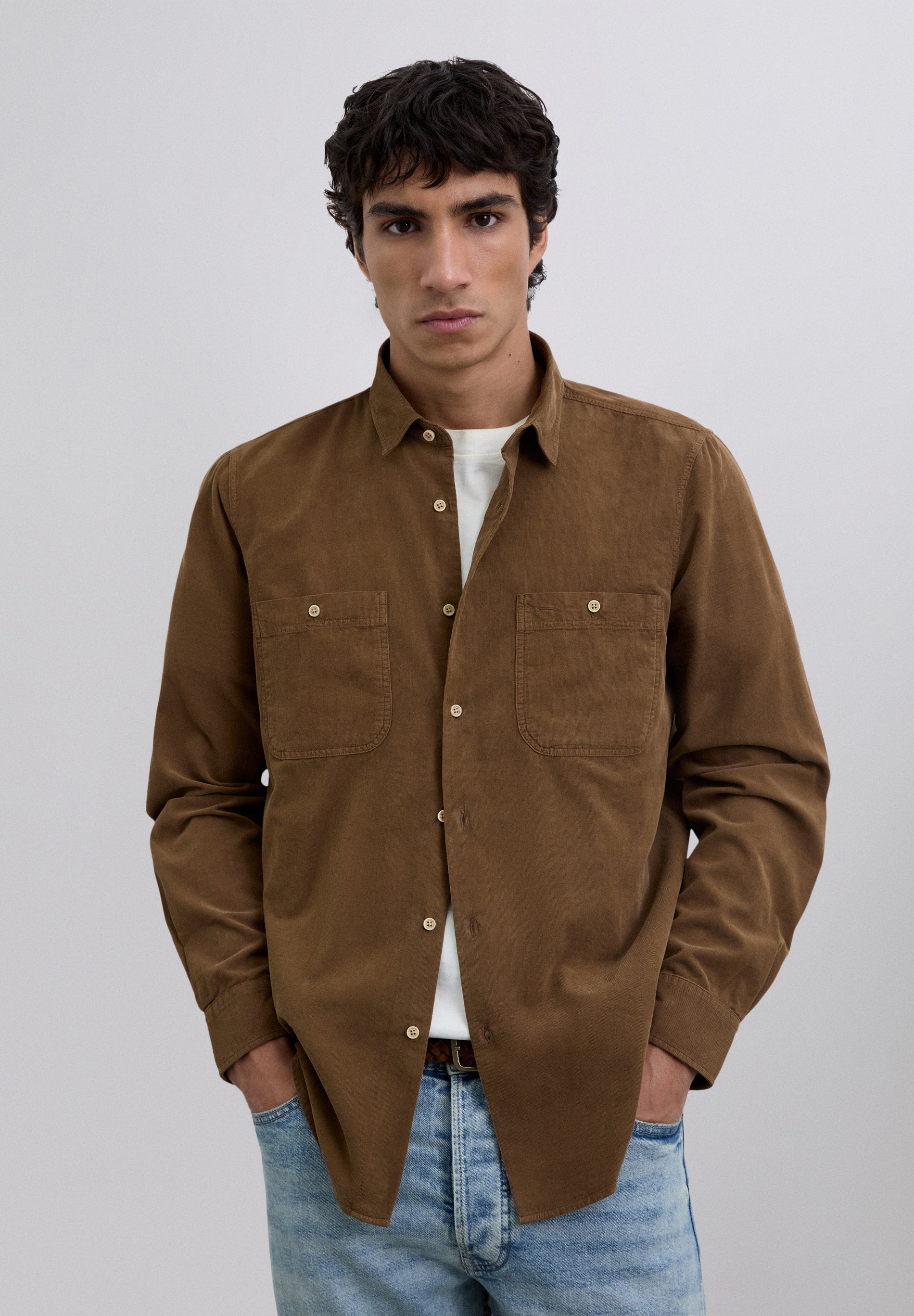 CAMISA PANA REGULAR FIT
