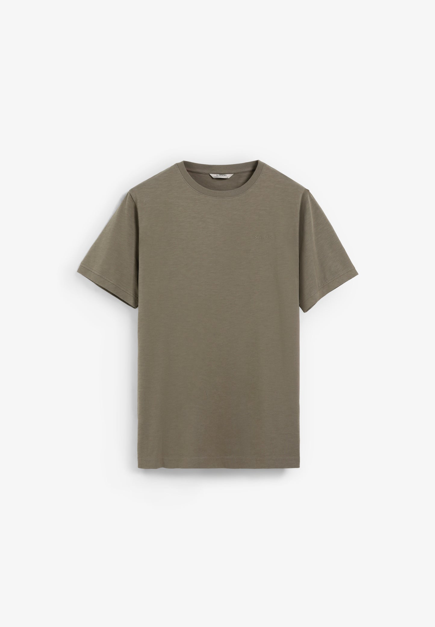 CAMISETA BORDADA EFECTO LAVADO