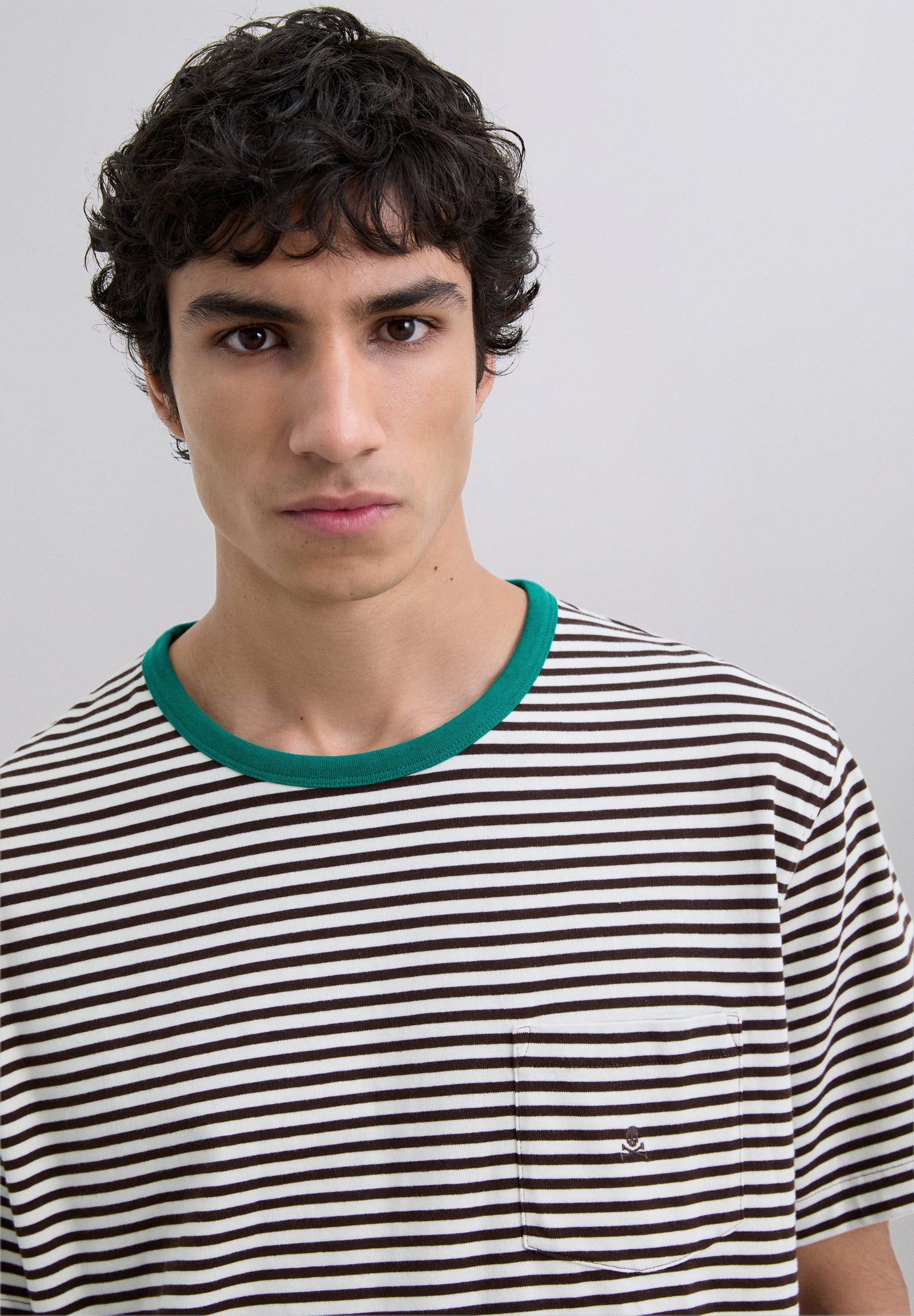 CAMISETA RAYAS CALAVERA