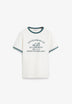 CAMISETA PRINT CONTRASTE