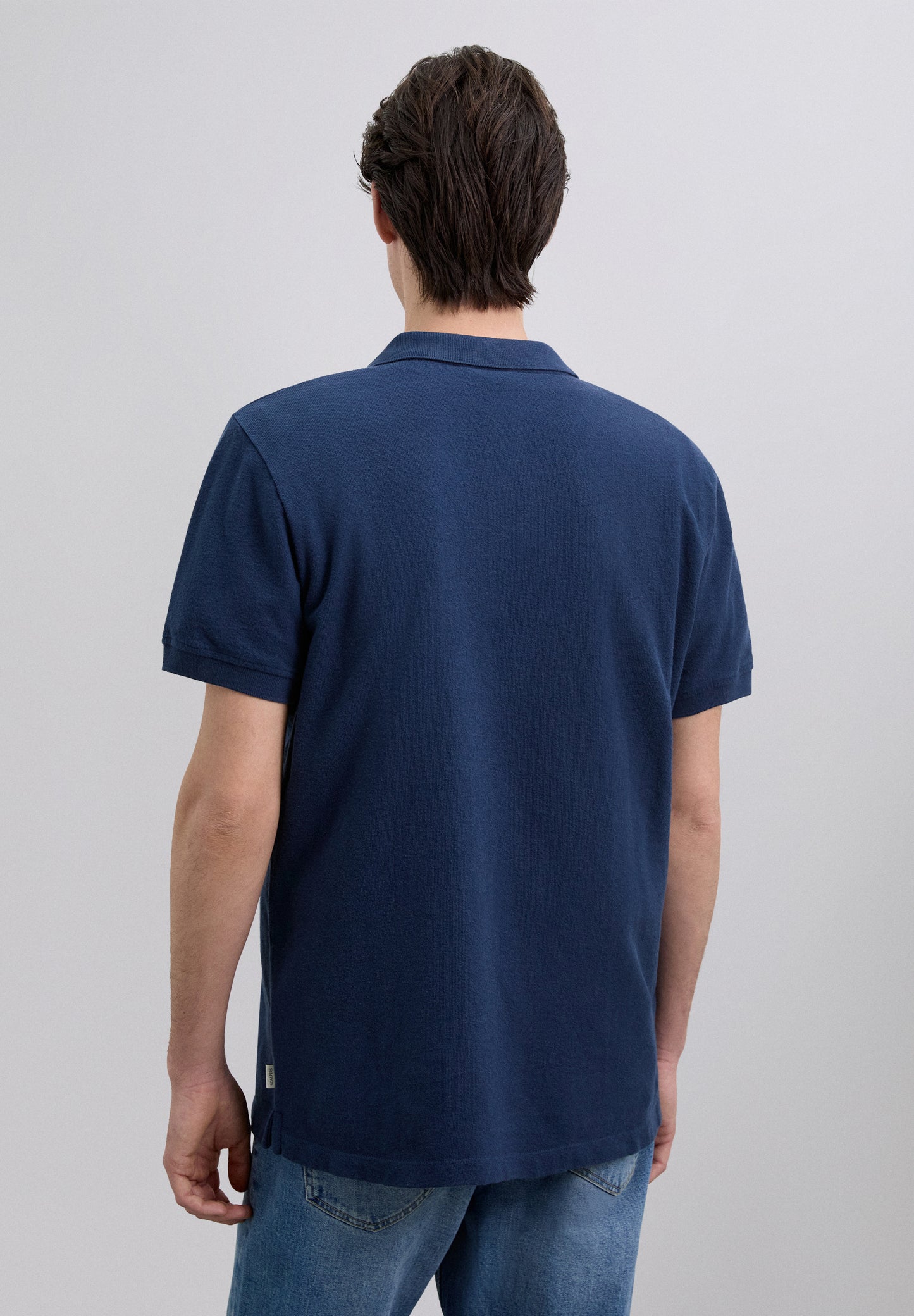 POLO MANGA CORTA PUNTO RÚSTICO