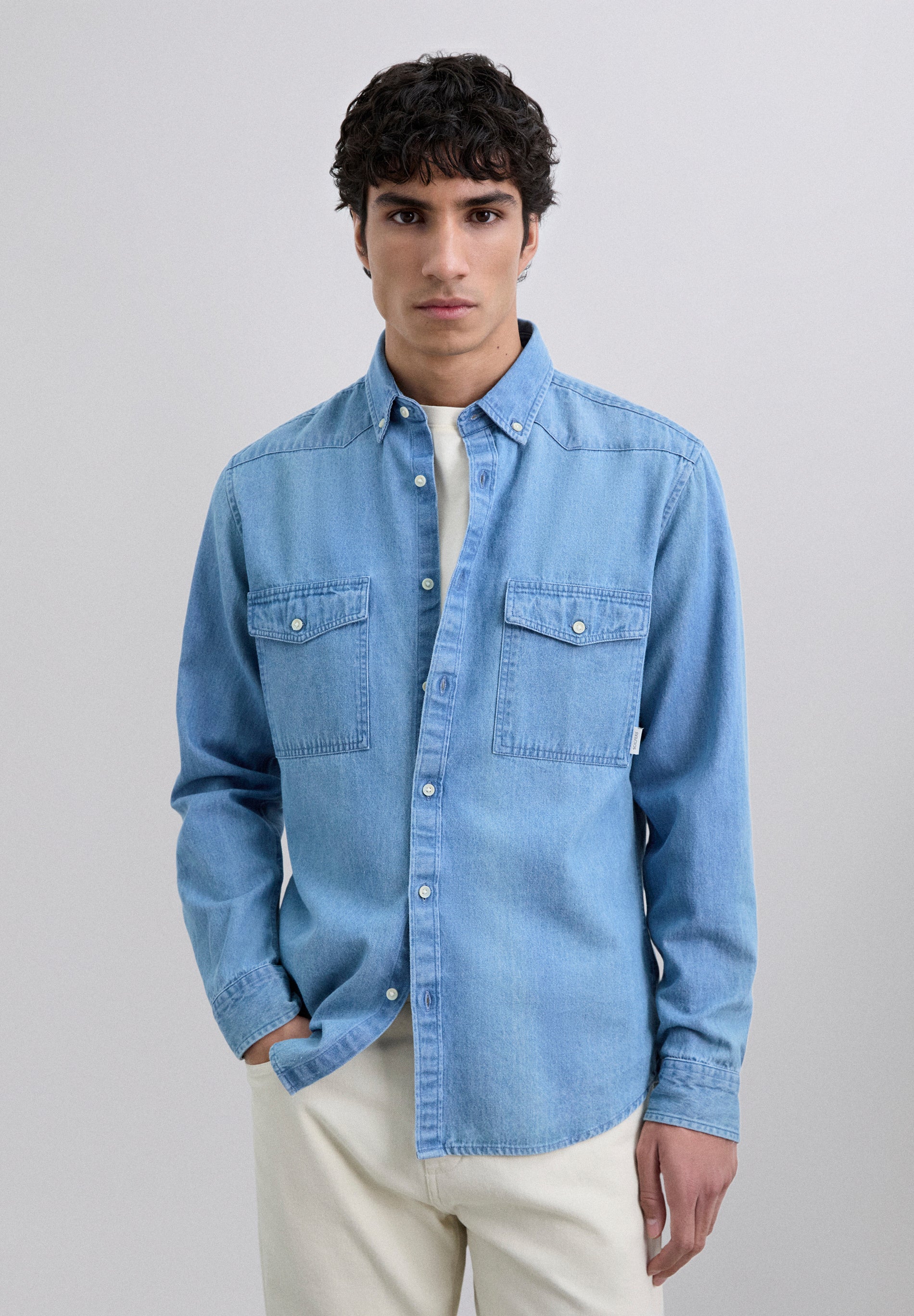 CAMISA DENIM ALGODÓN