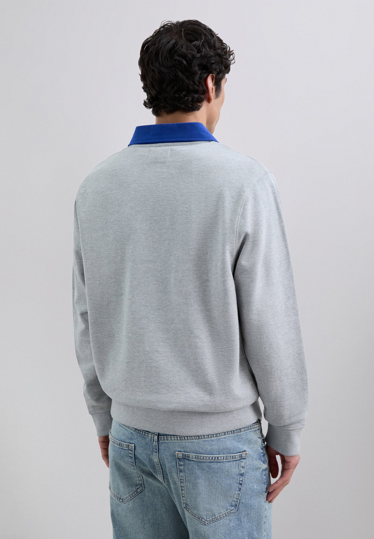 SUDADERA CREMALLERA BORDADOS