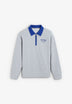 SUDADERA CREMALLERA BORDADOS