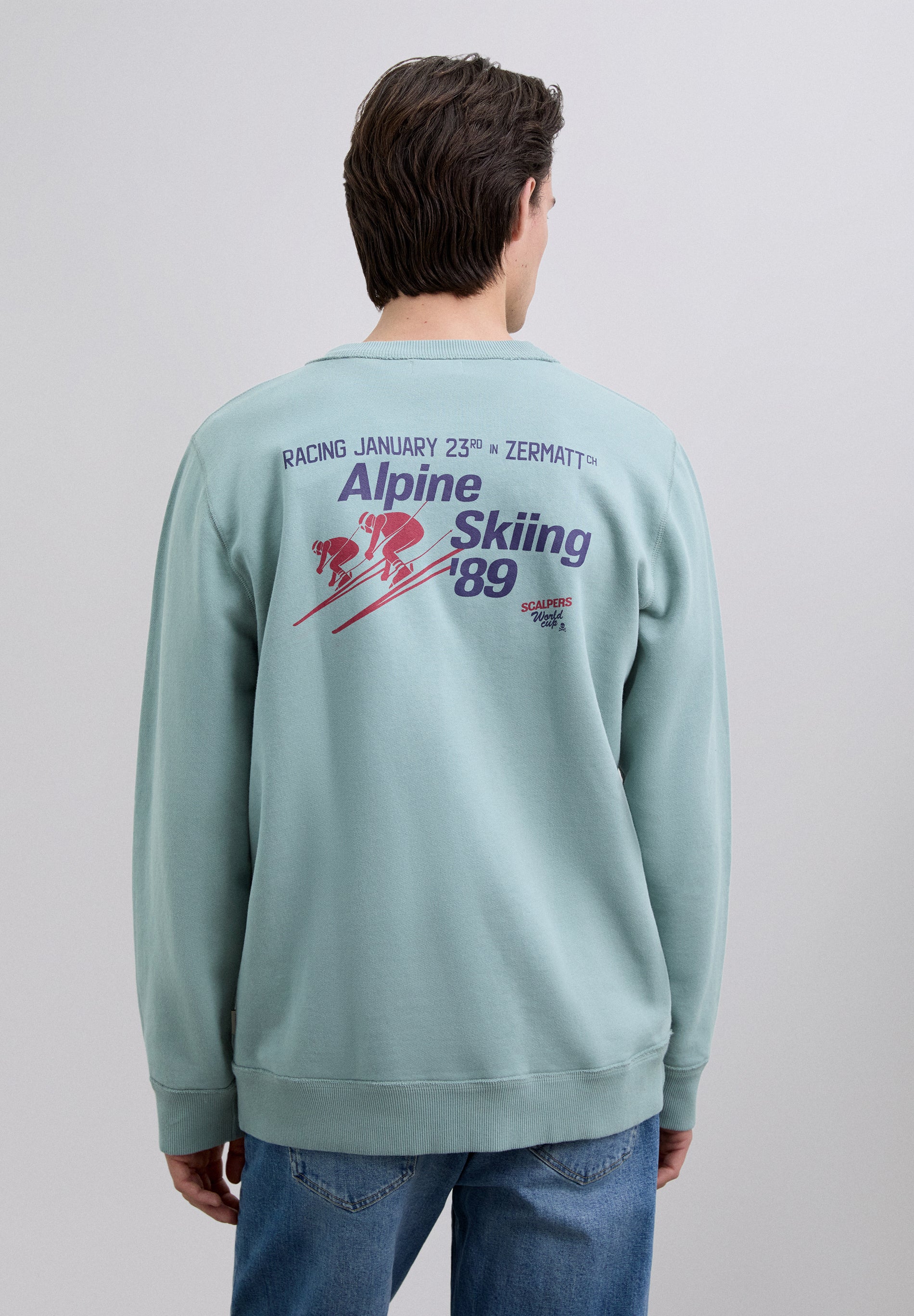 SUDADERA ALPINE ESTAMPADA