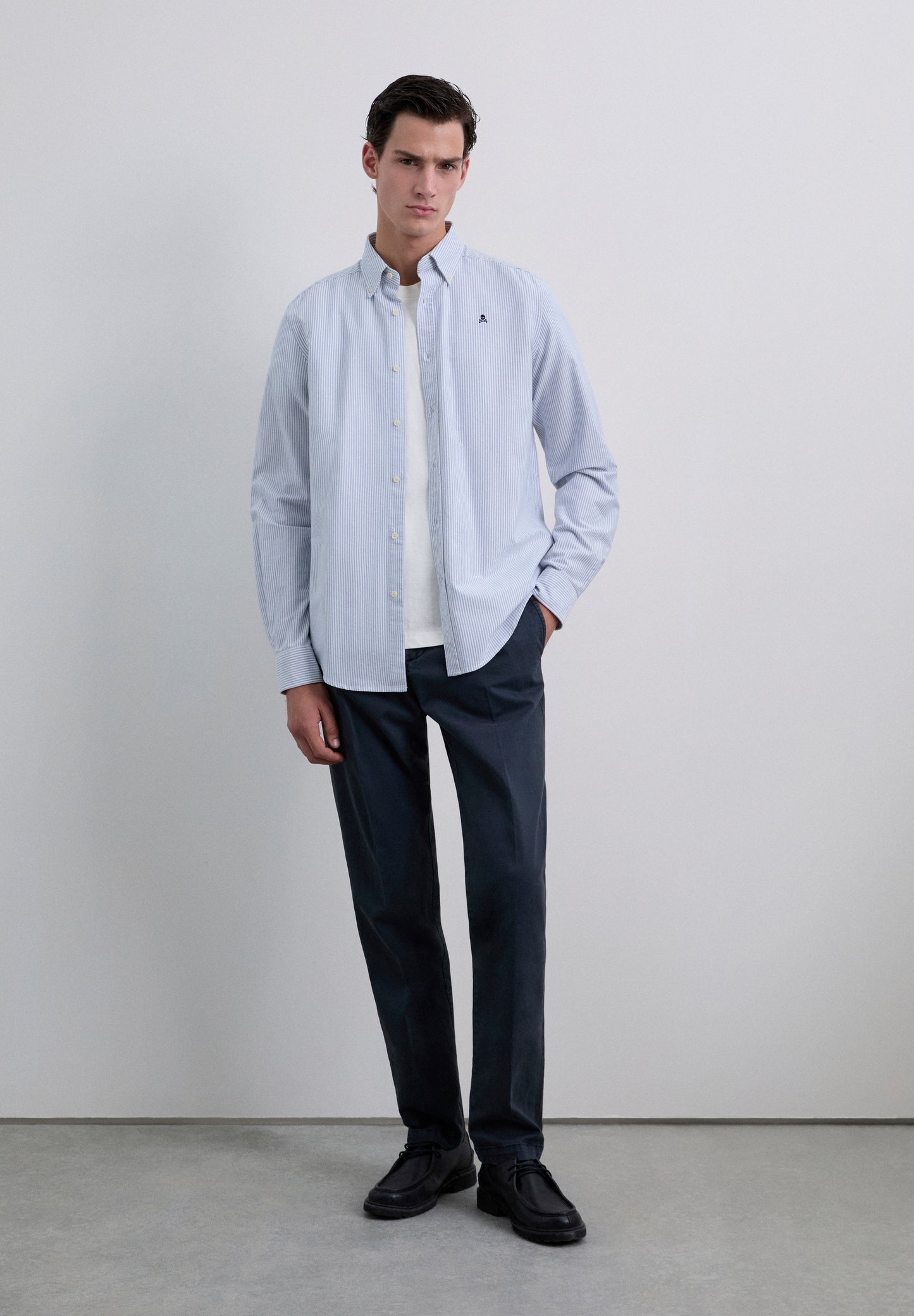 CAMISA RAYAS ALGODÓN