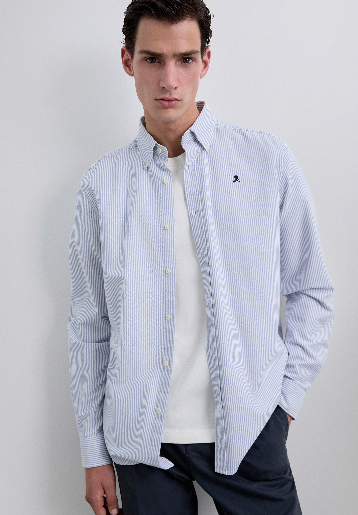 CAMISA RAYAS ALGODÓN