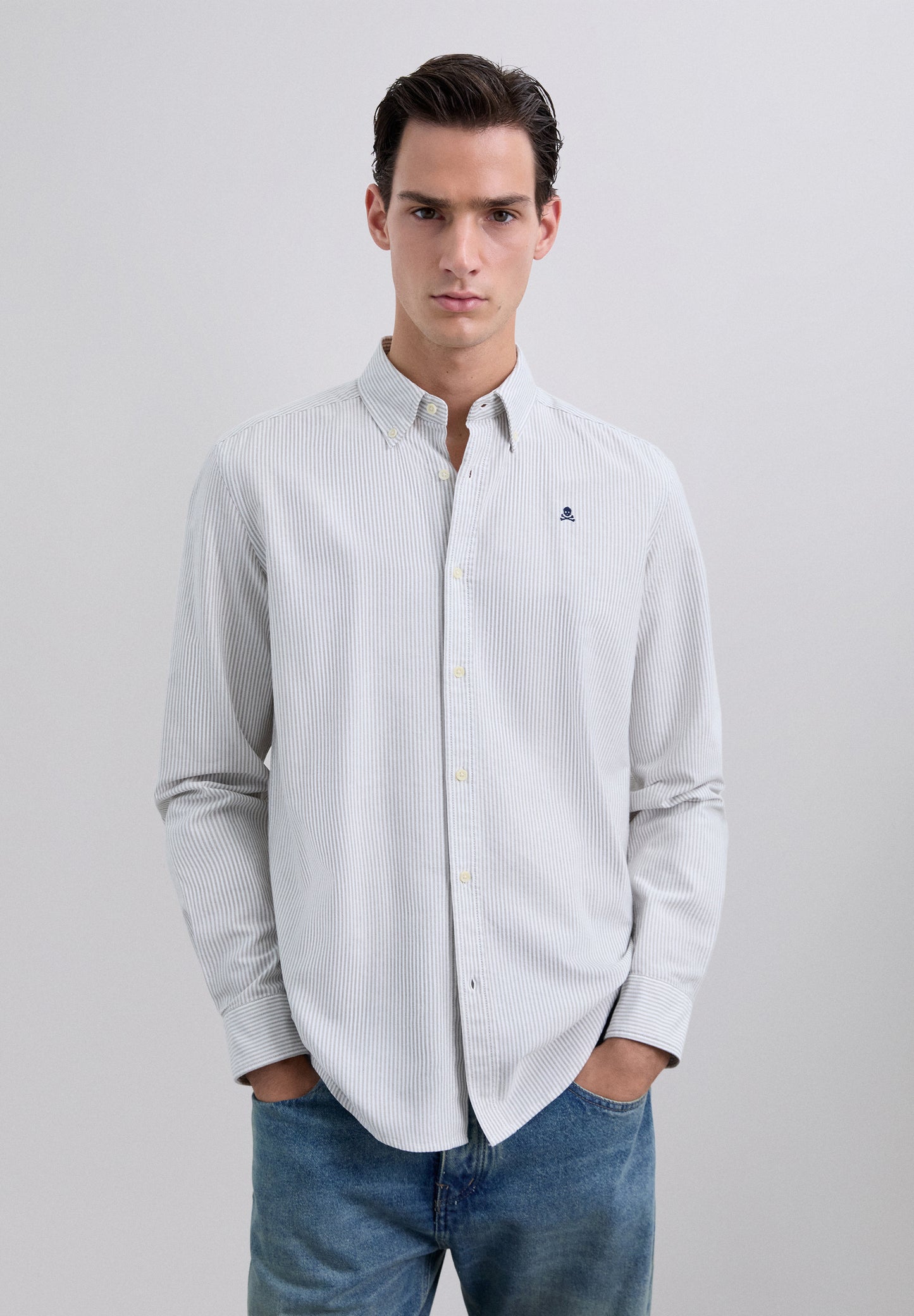 CAMISA RAYAS ALGODÓN
