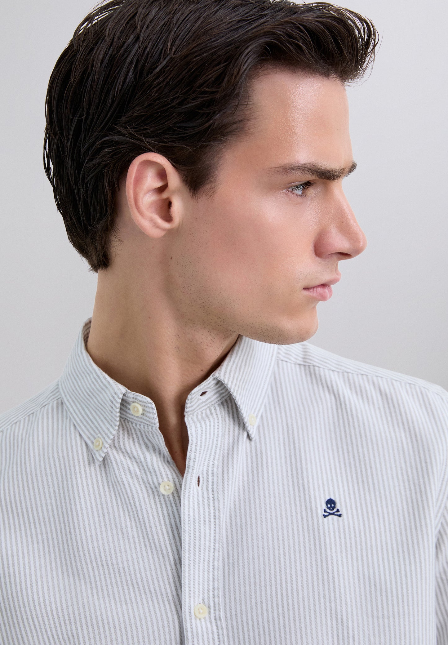 CAMISA RAYAS ALGODÓN