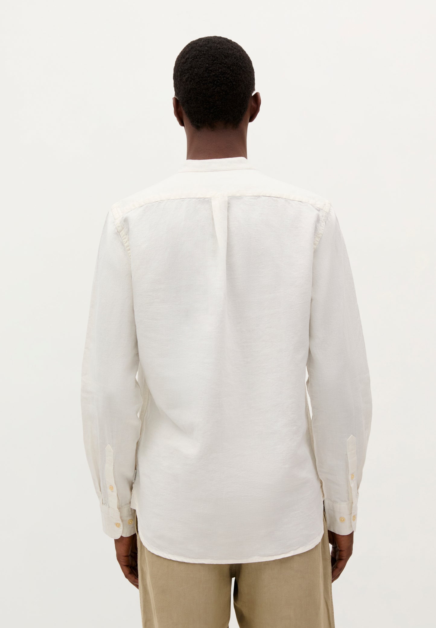 CAMISA LINO CUELLO MAO