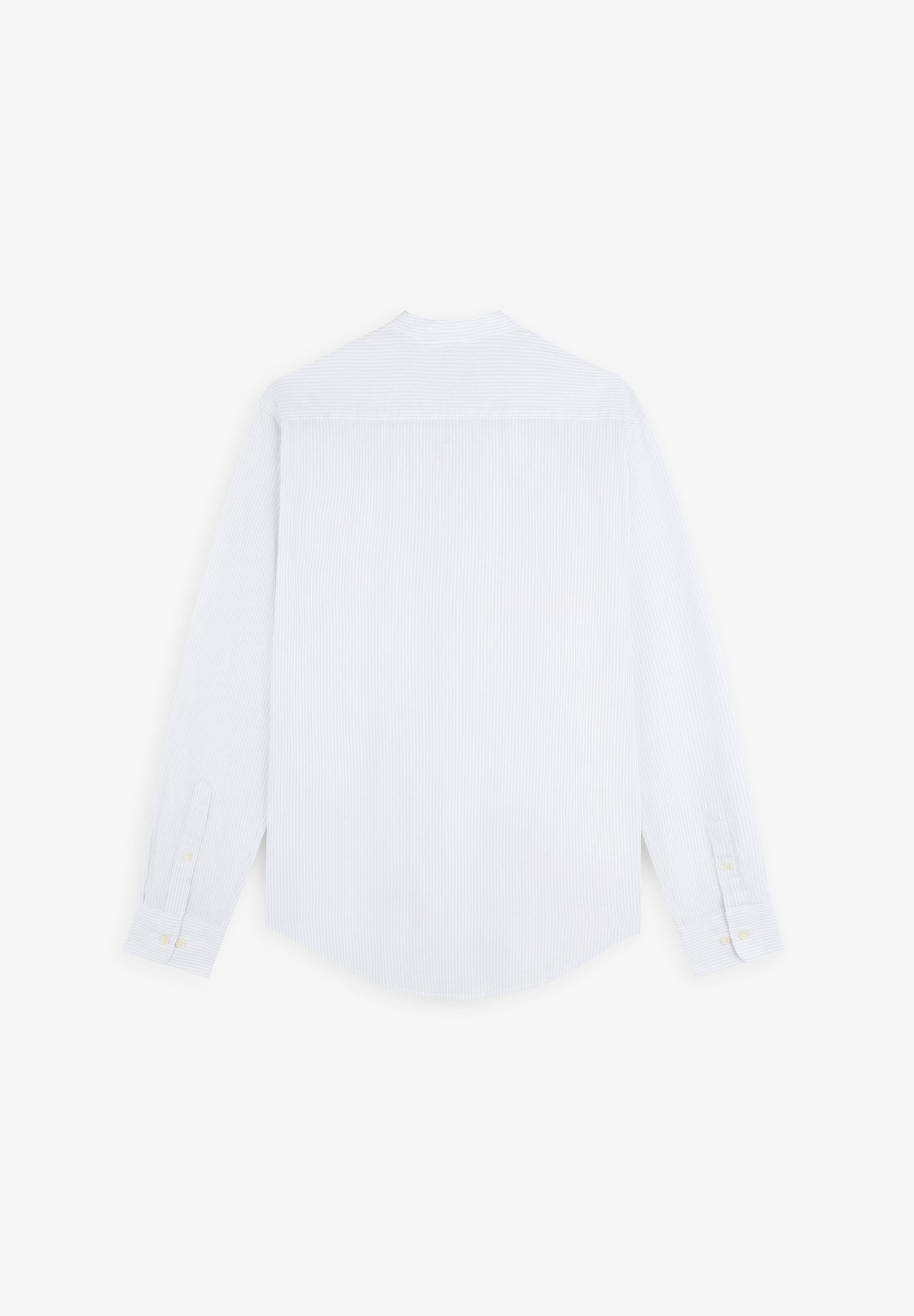 CAMISA RAYAS CUELLO MAO