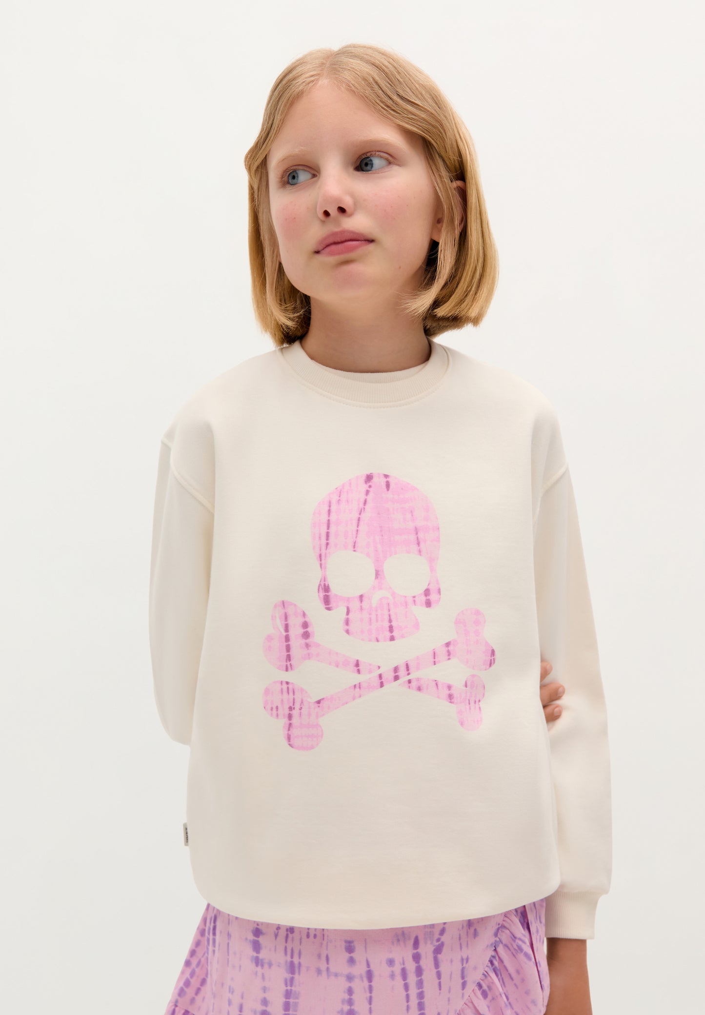 SUDADERA ESTAMPADA CALAVERA