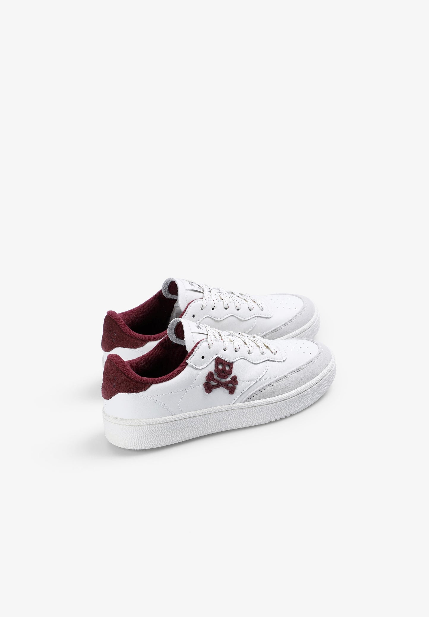 SNEAKERS PIEL CONTRASTE
