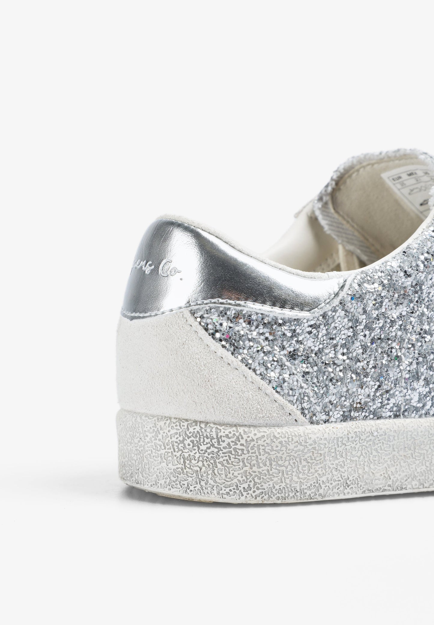 SNEAKERS BAJAS GLITTER CALAVERA