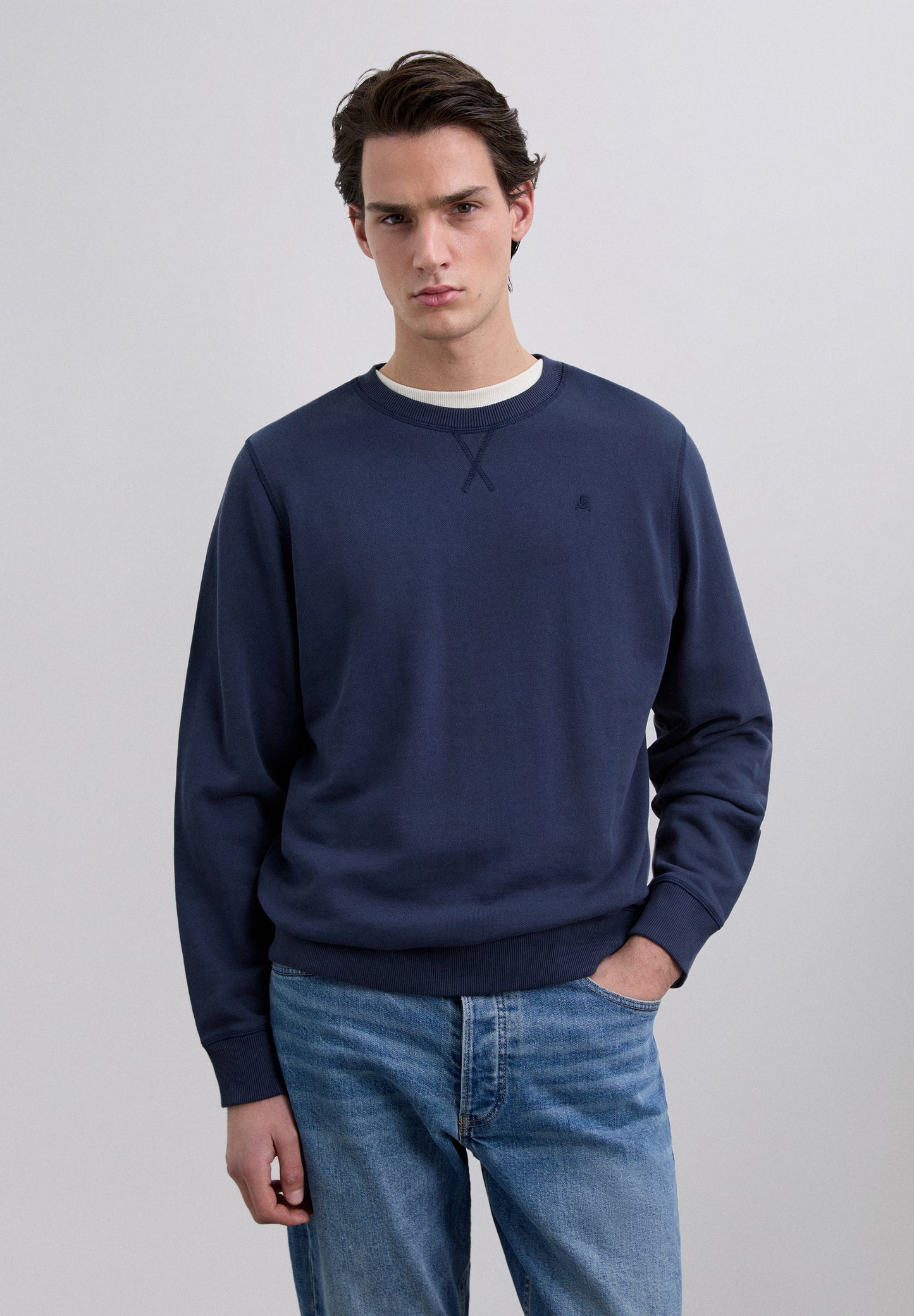 SUDADERA BORDADA ALGODÓN