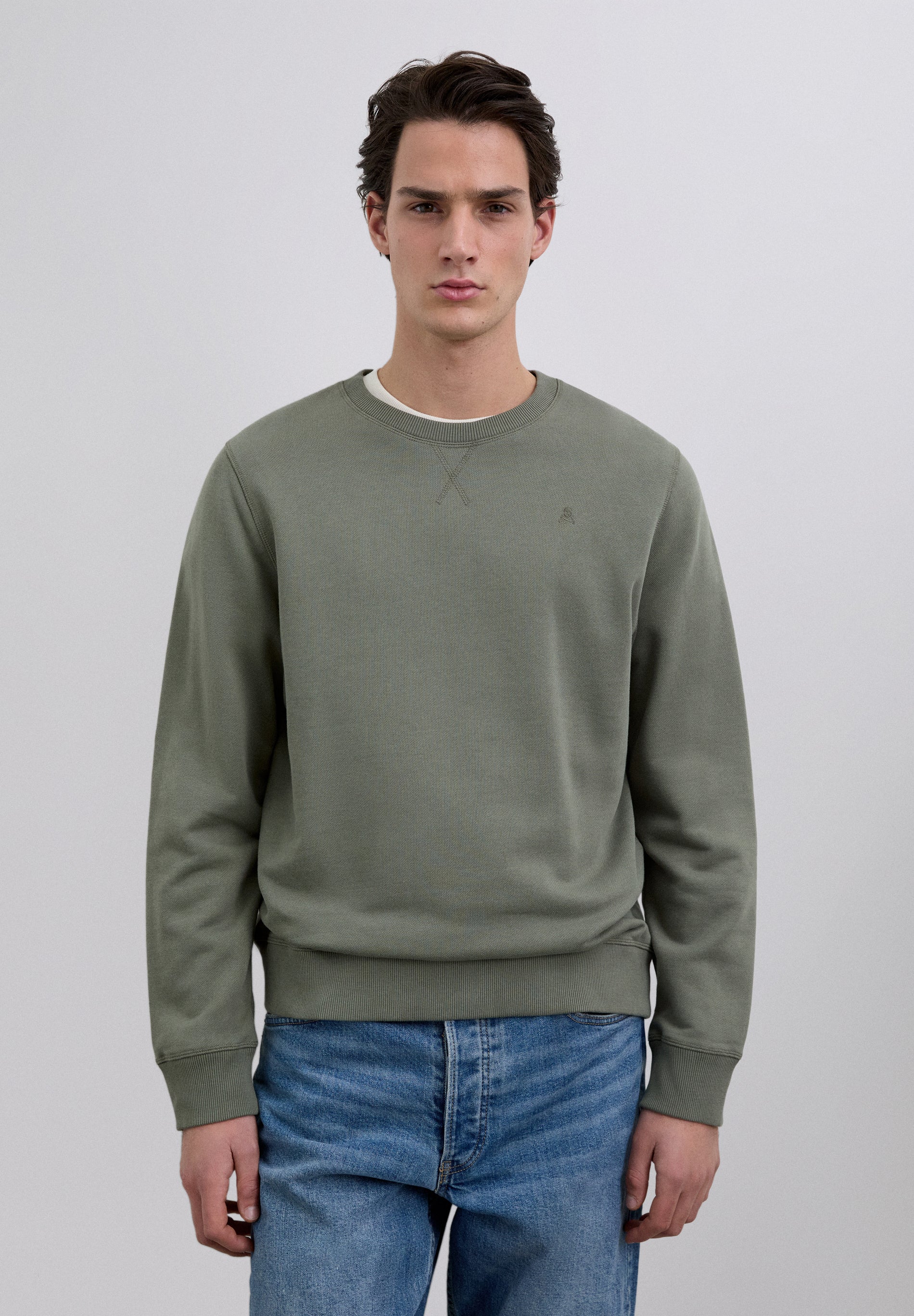SUDADERA BORDADA ALGODÓN