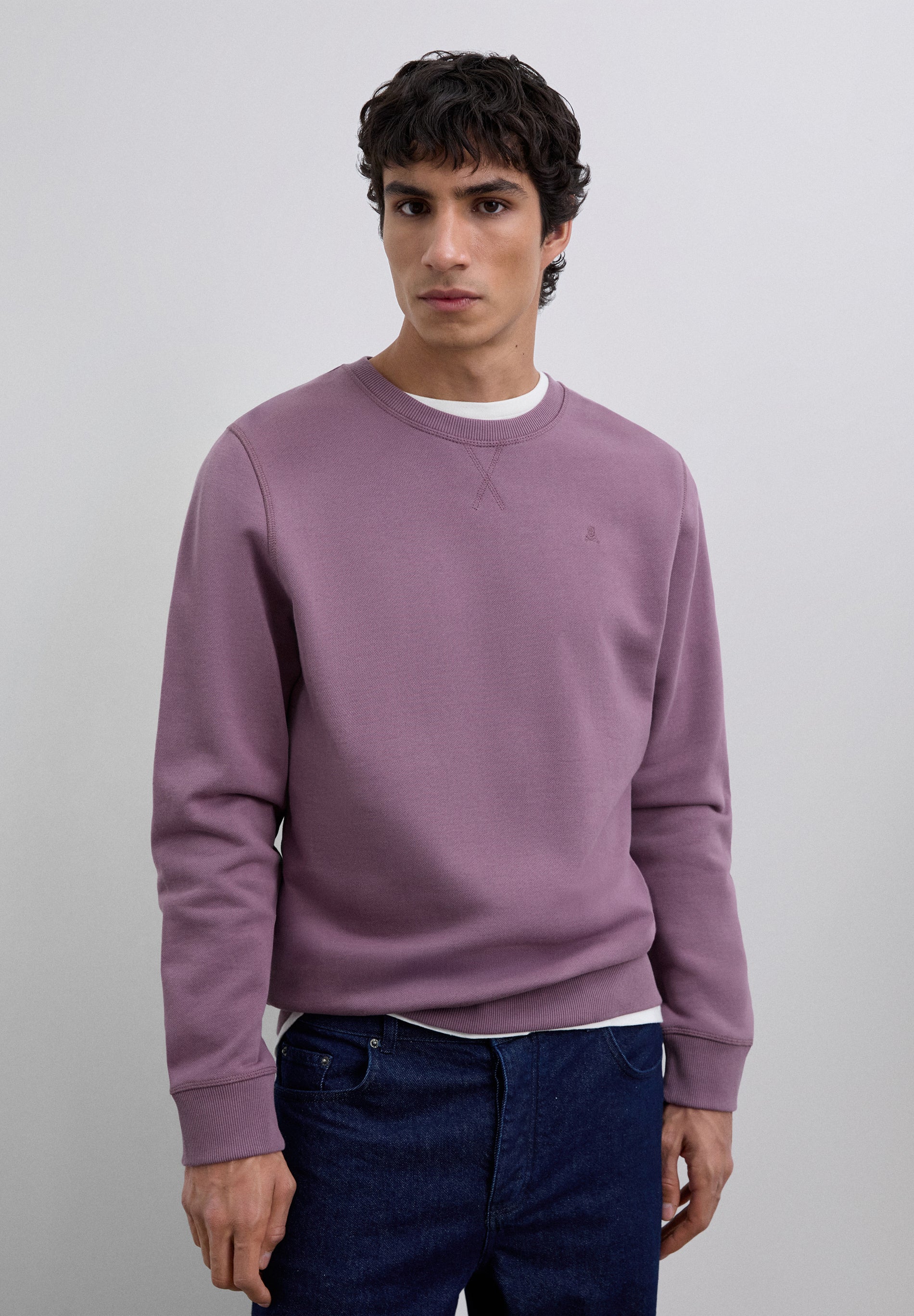 SUDADERA BORDADA ALGODÓN