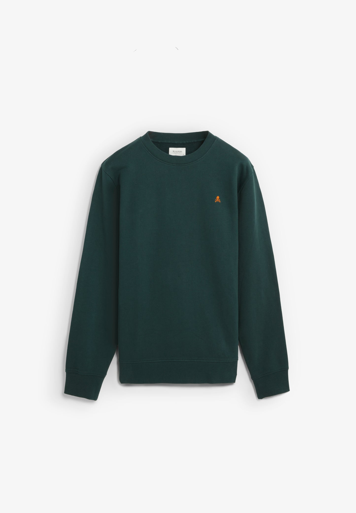 SUDADERA BORDADA CONTRASTE ALGODÓN