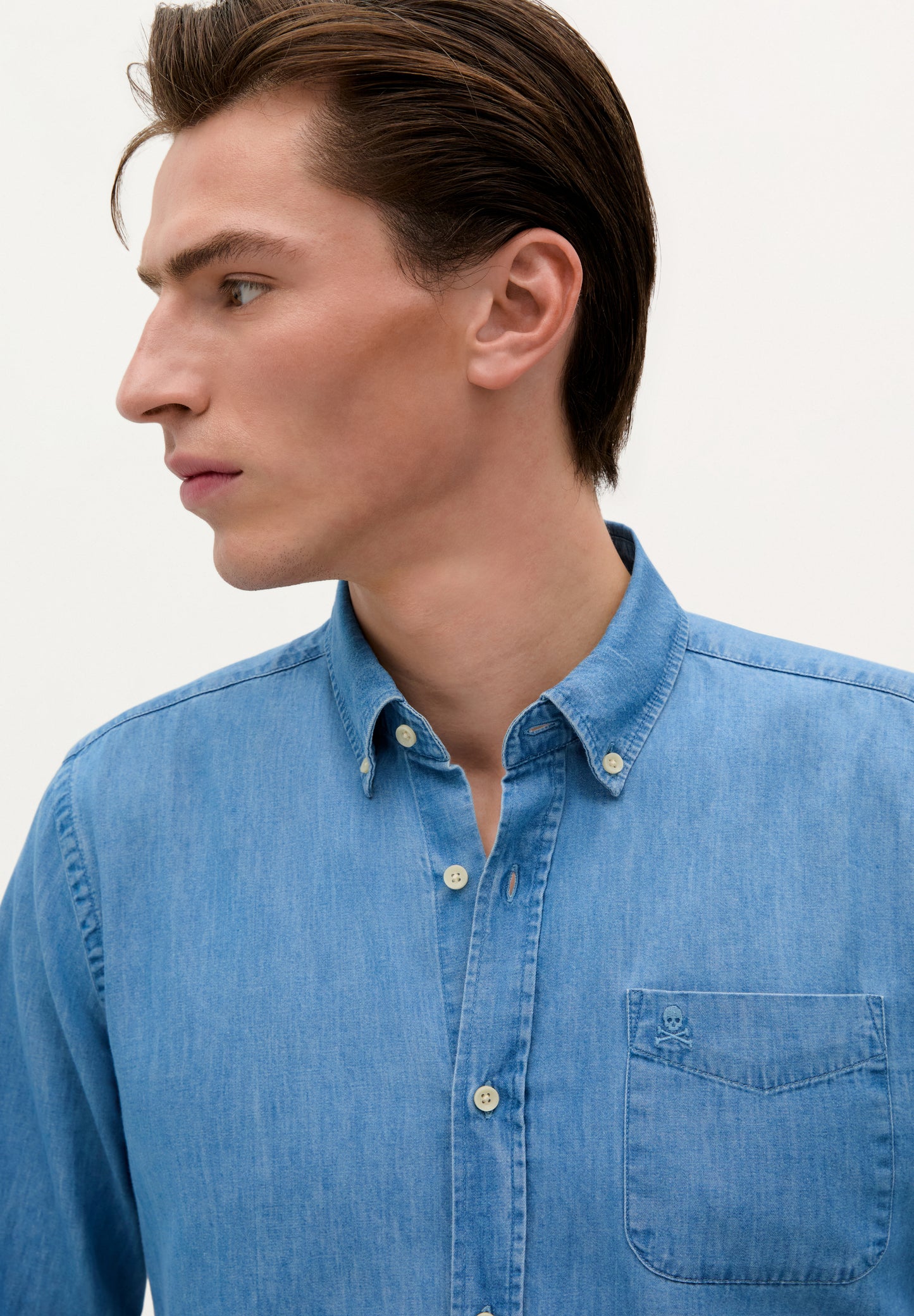CAMISA DENIM ALGODÓN