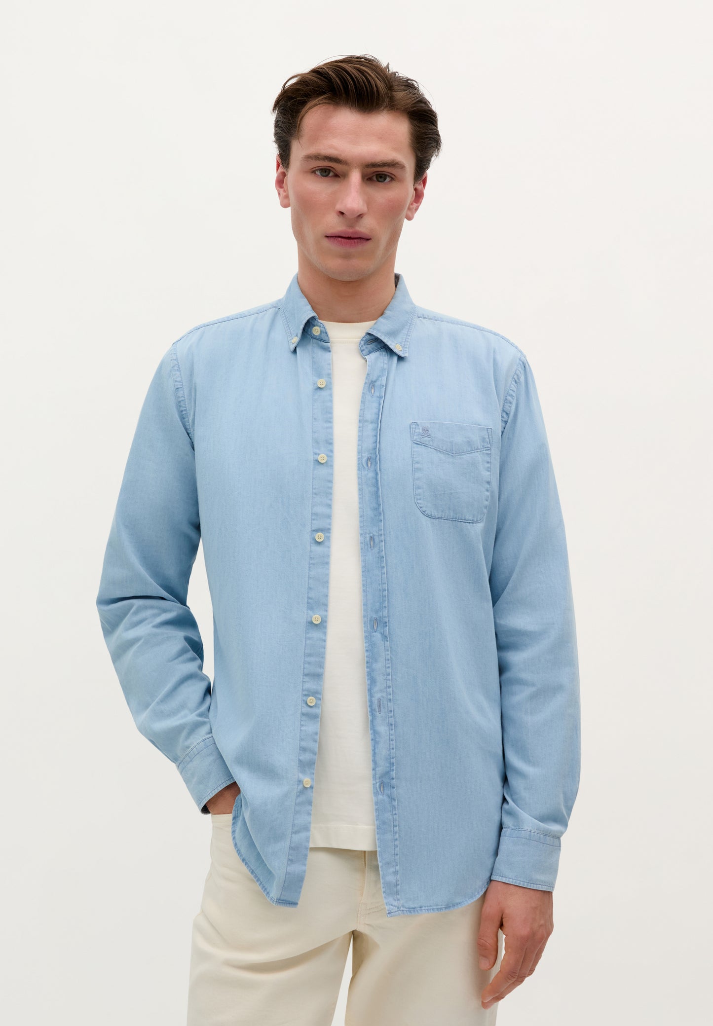 CAMISA DENIM ALGODÓN