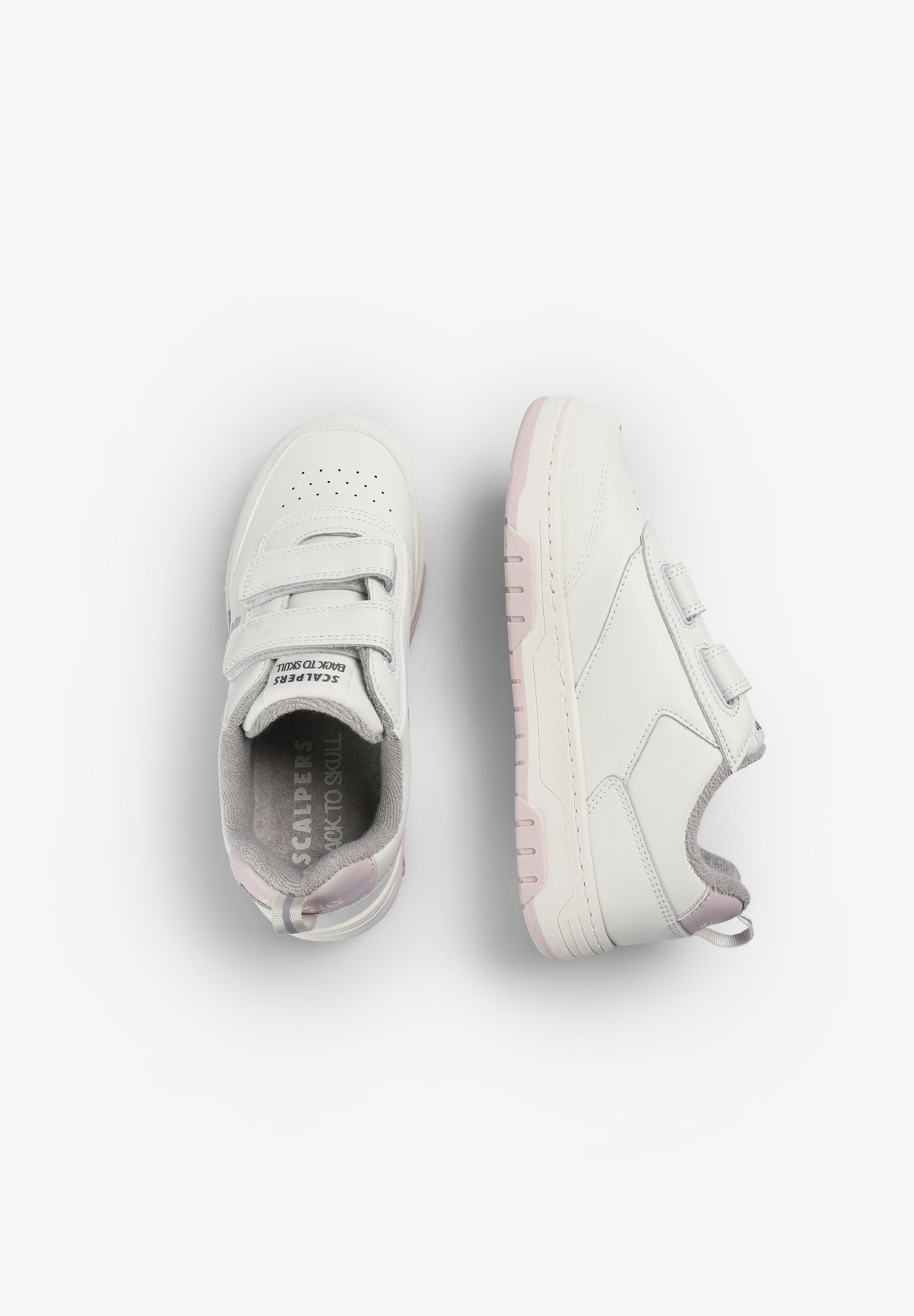SNEAKERS CALAVERA VELCRO