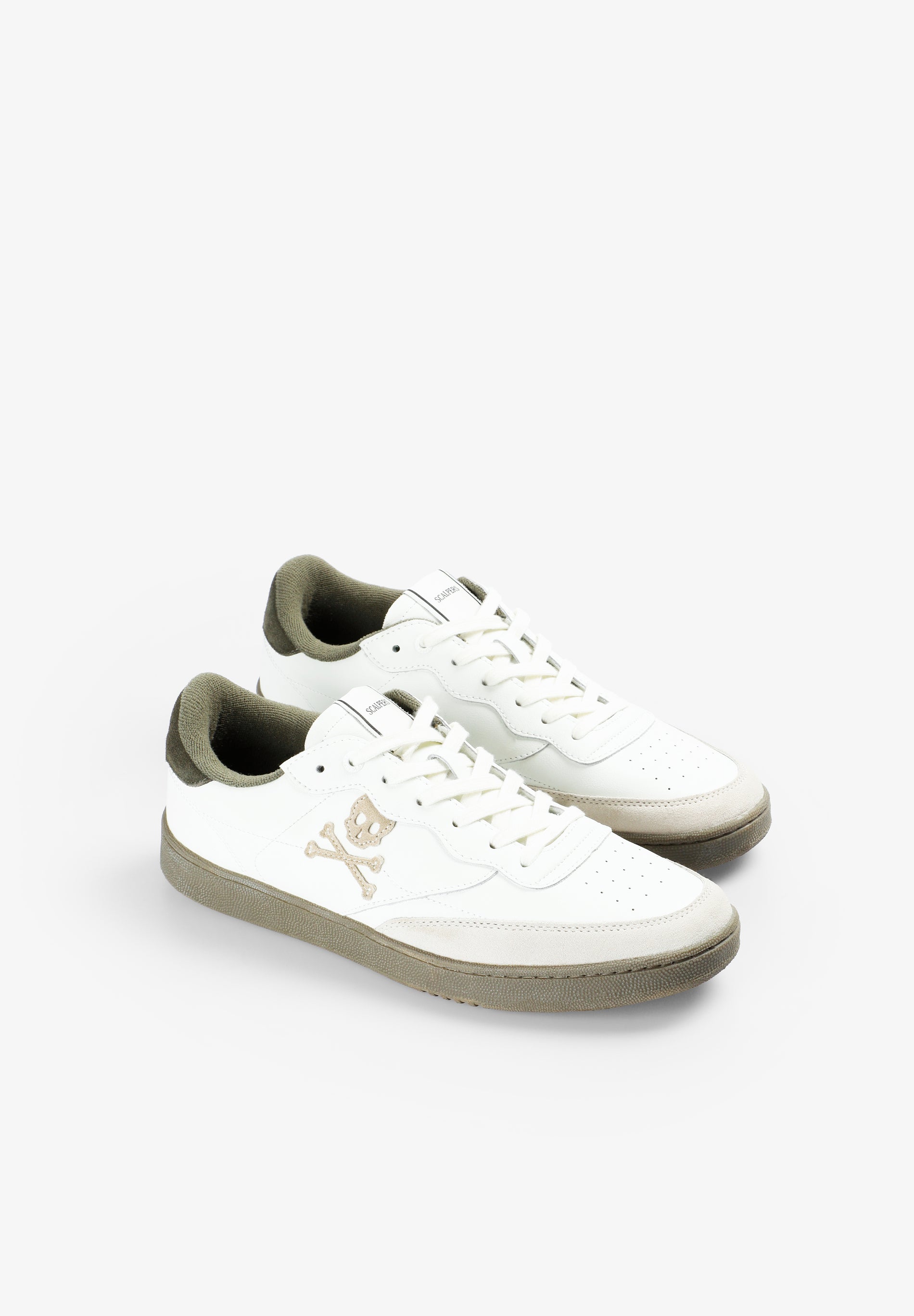 SNEAKERS CALAVERA PIEL - Scalpers