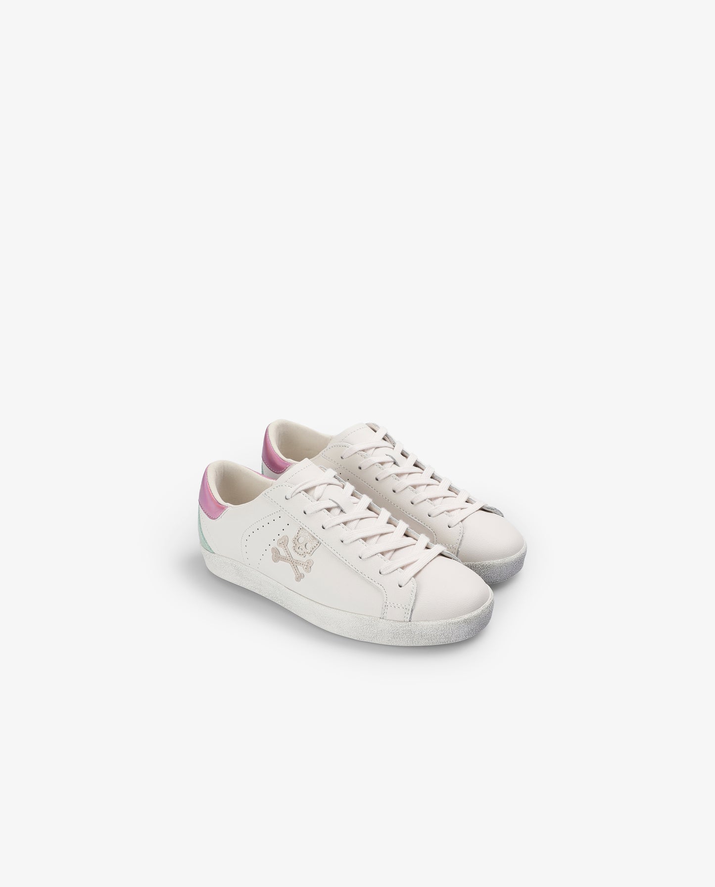 SNEAKERS PIEL CONTRASTE