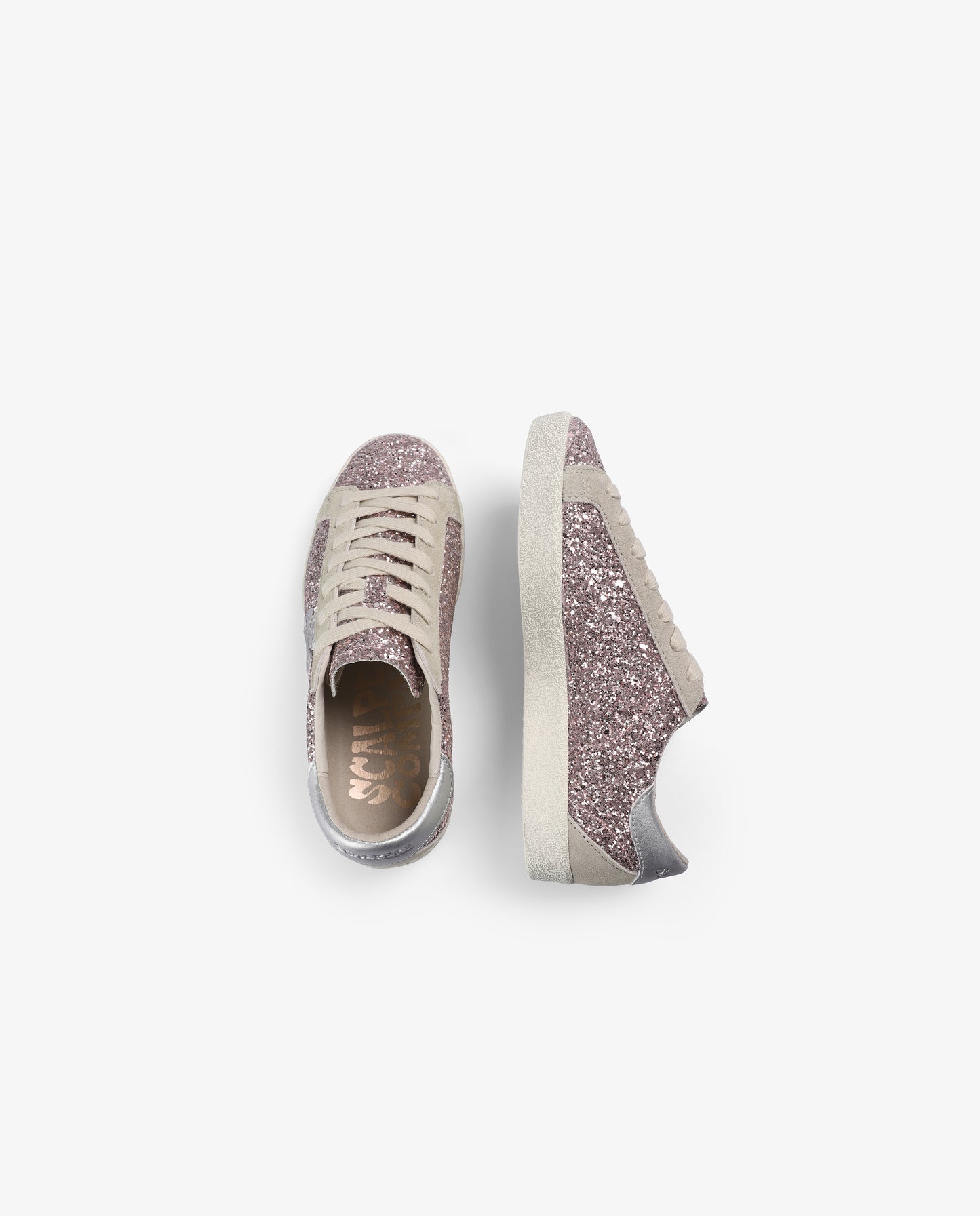 SNEAKERS GLITTER CONTRASTE