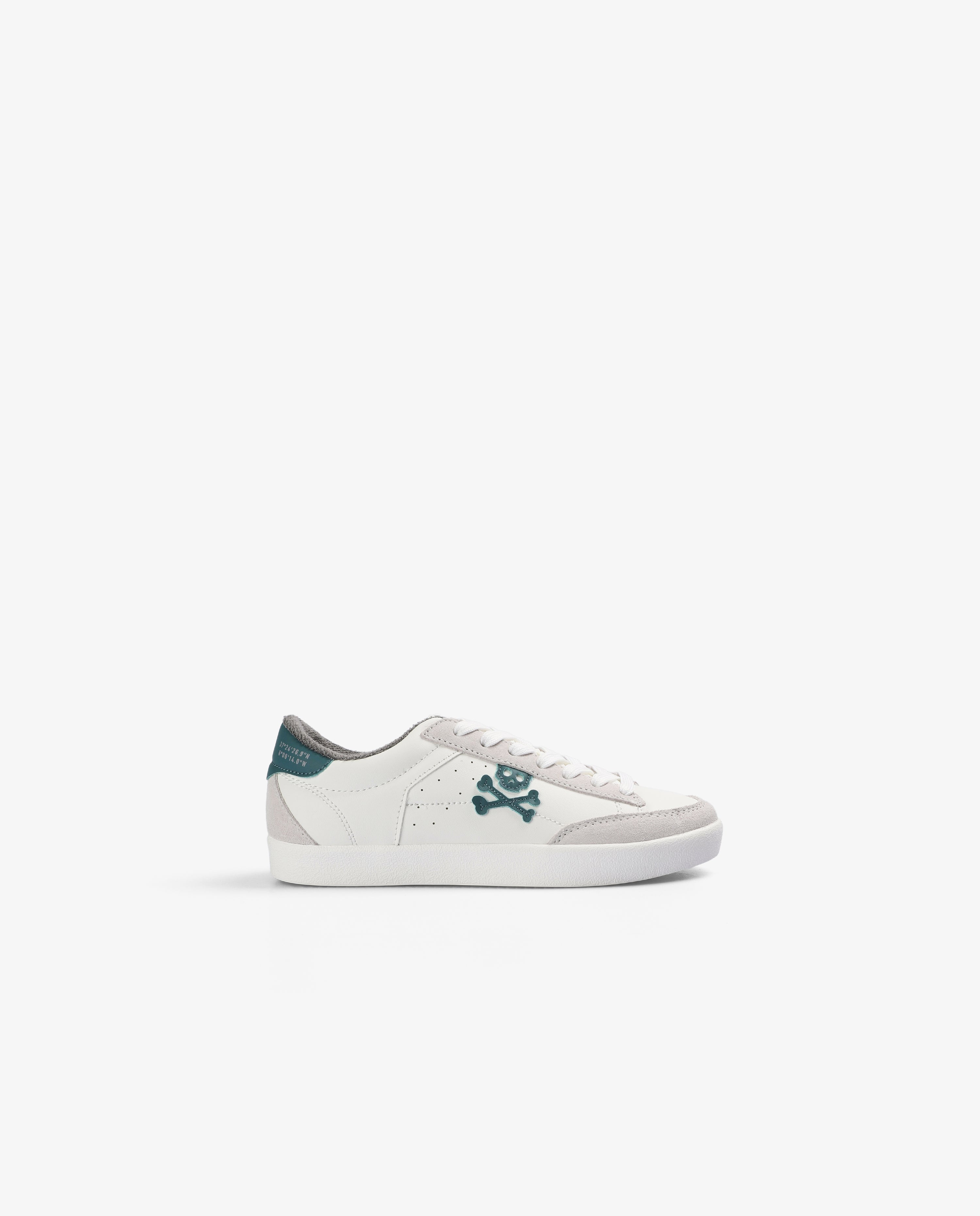 SNEAKERS PIEL CONTRASTE
