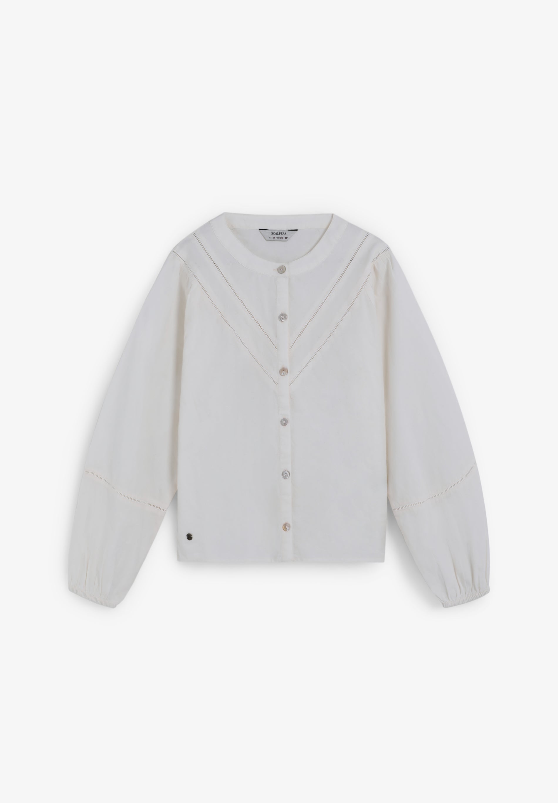 CAMISA ROMÁNTICA BORDADOS - Scalpers