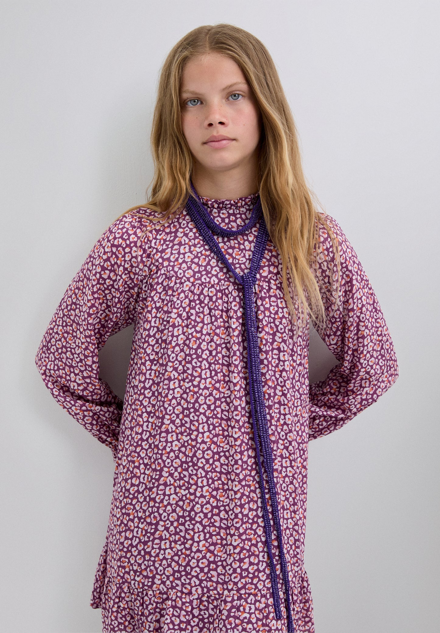 VESTIDO MINI ANIMAL PRINT