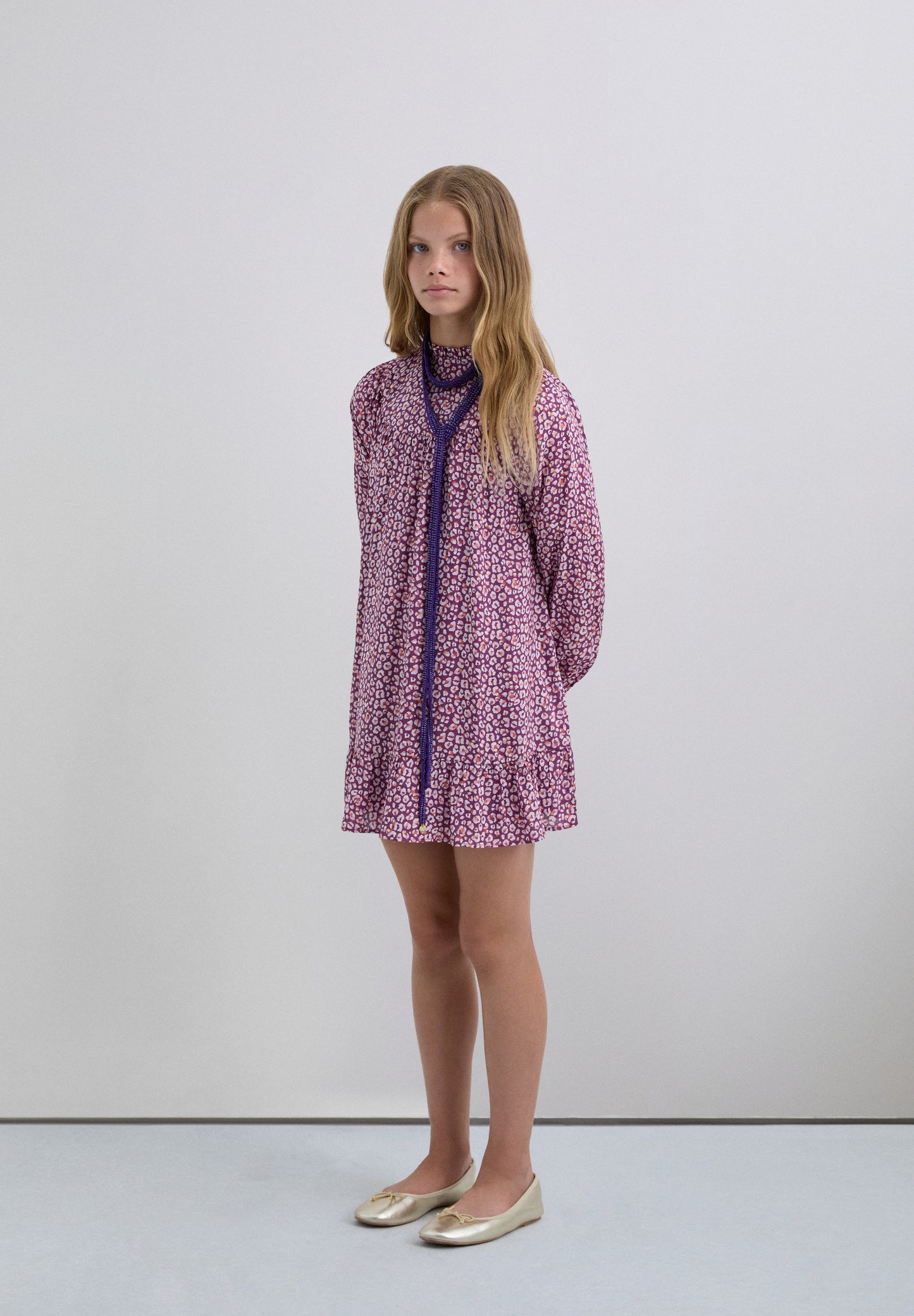 VESTIDO MINI ANIMAL PRINT