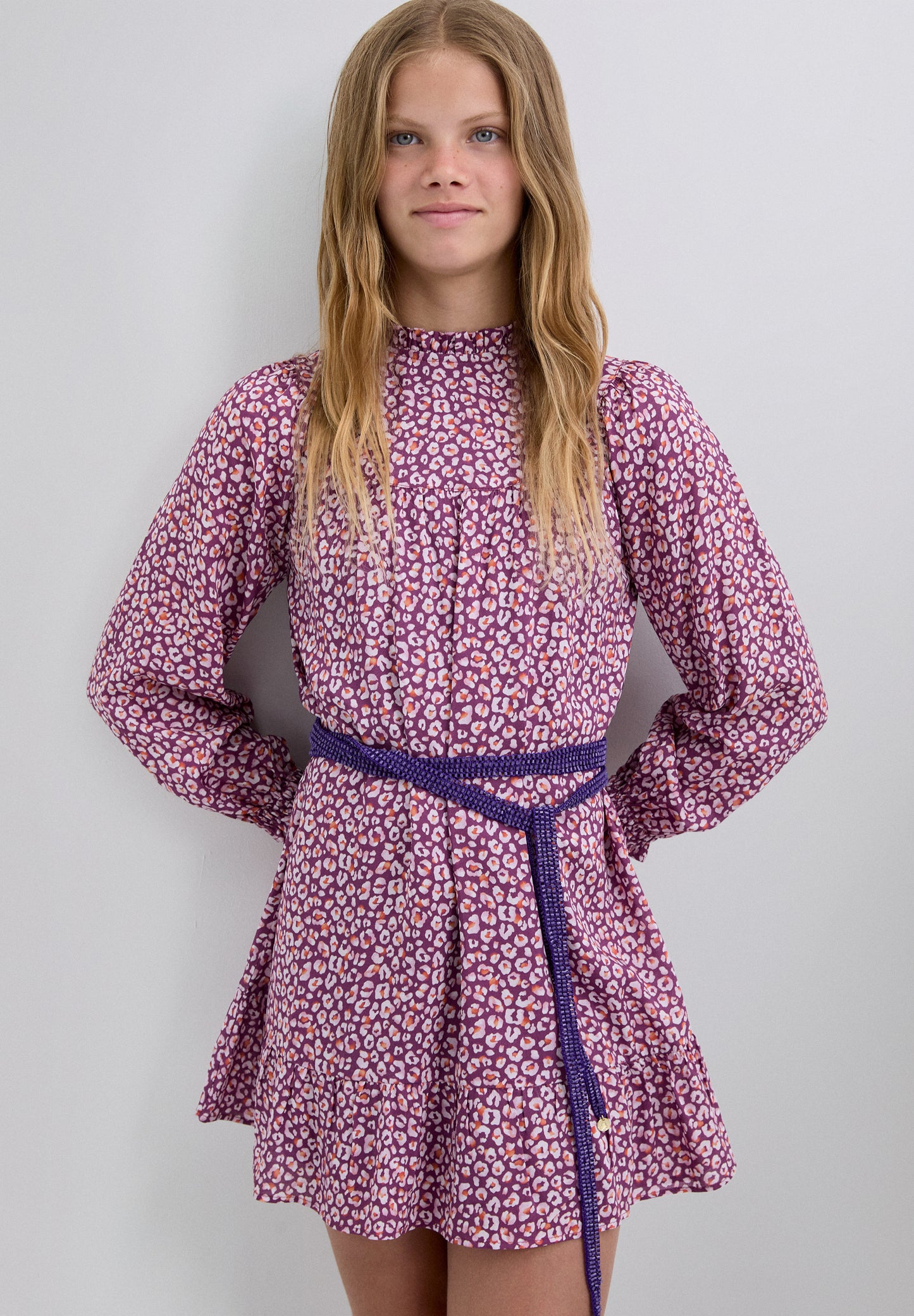 VESTIDO MINI ANIMAL PRINT
