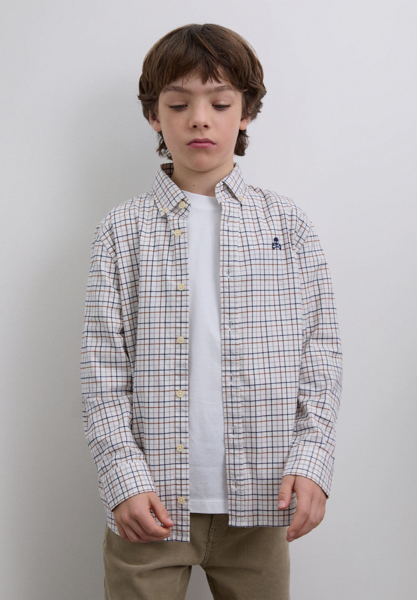 CAMISA OXFORD CUADROS