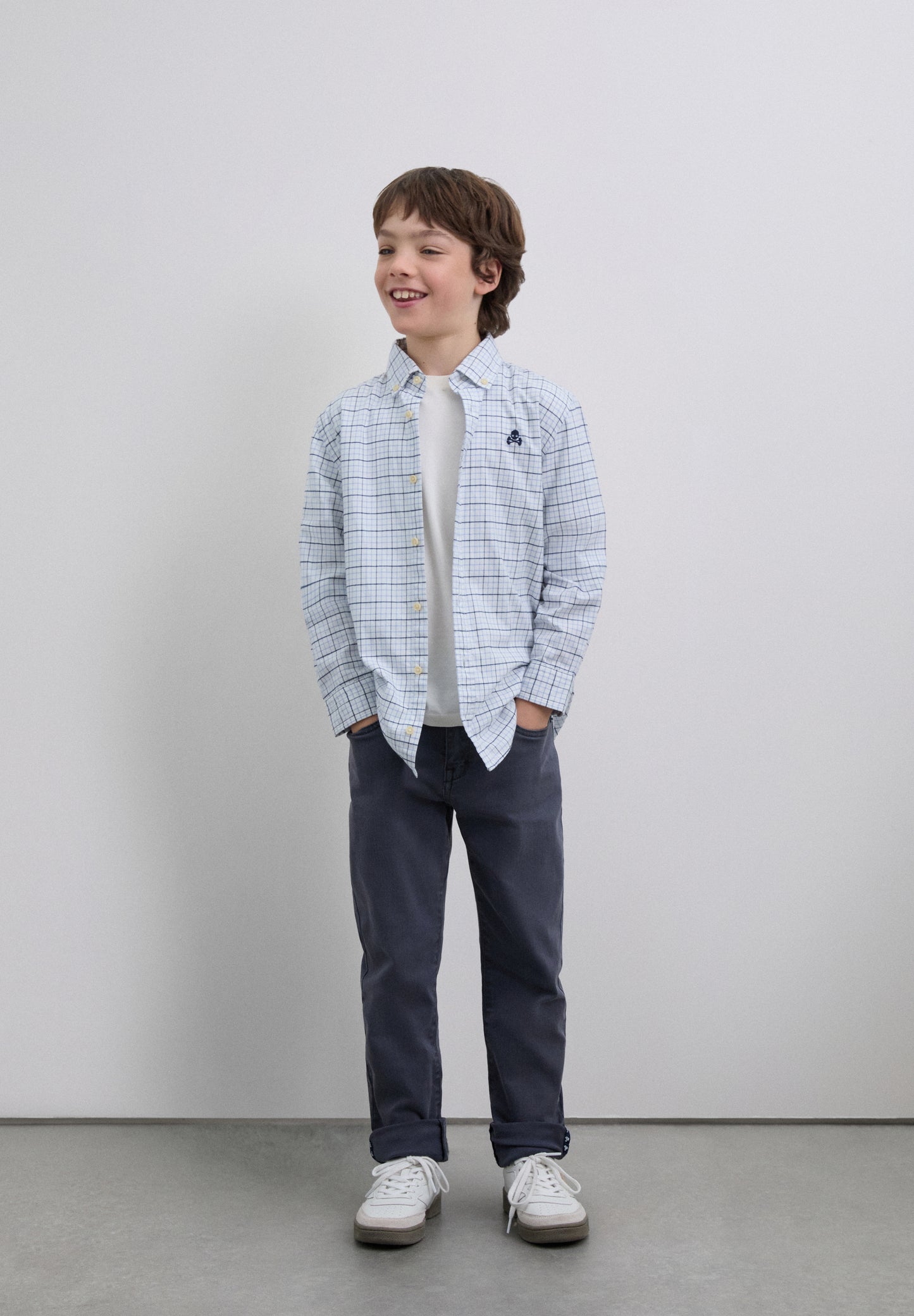 CAMISA OXFORD CUADROS