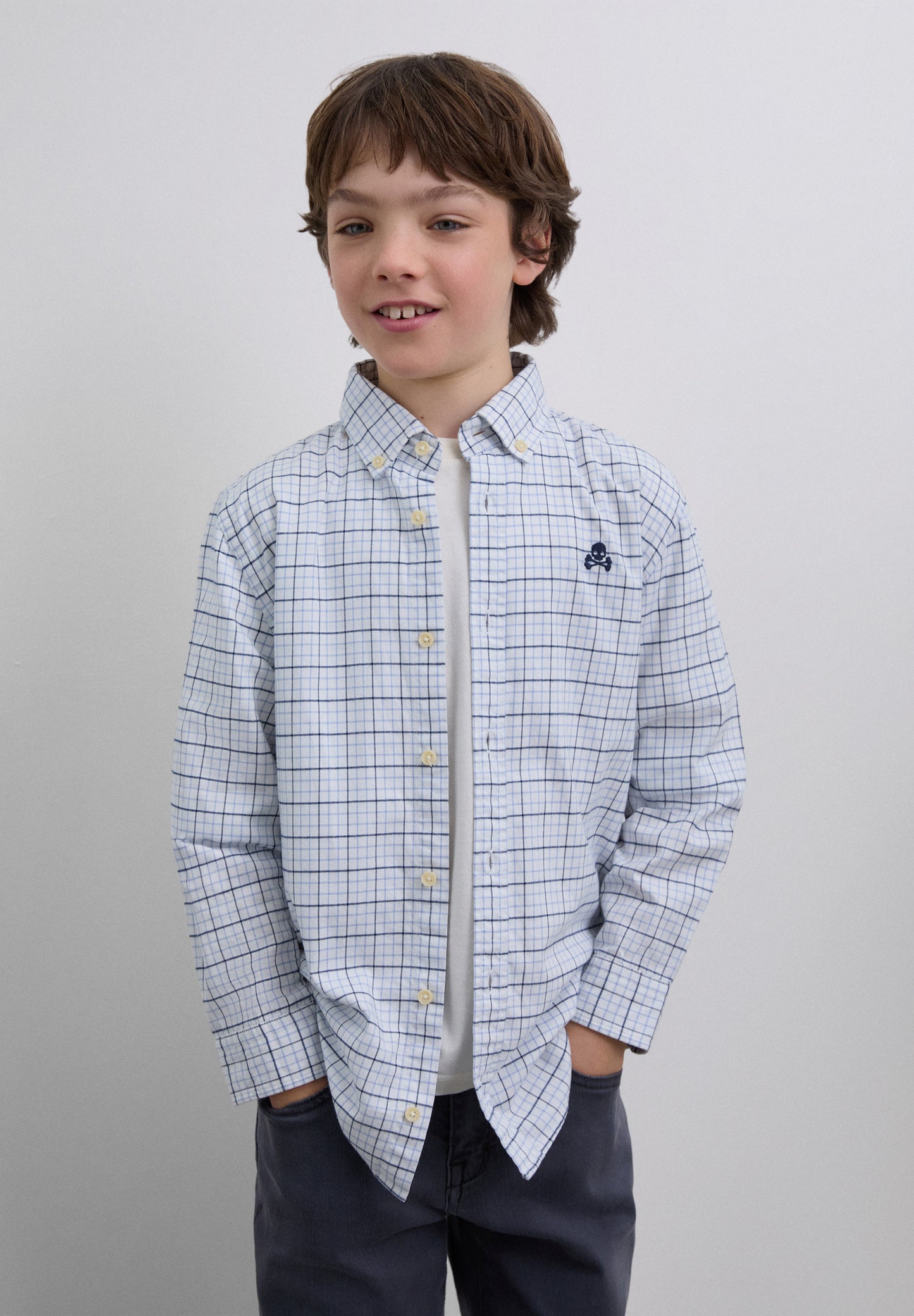 CAMISA OXFORD CUADROS