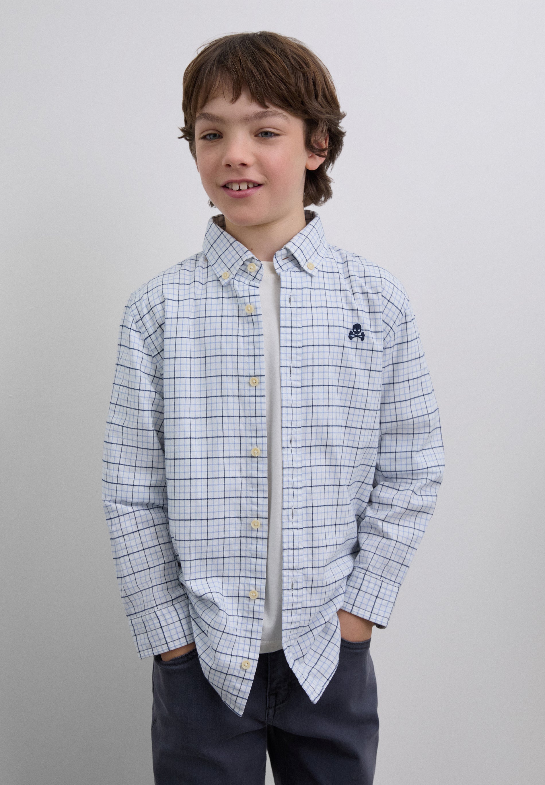 CAMISA OXFORD CUADROS