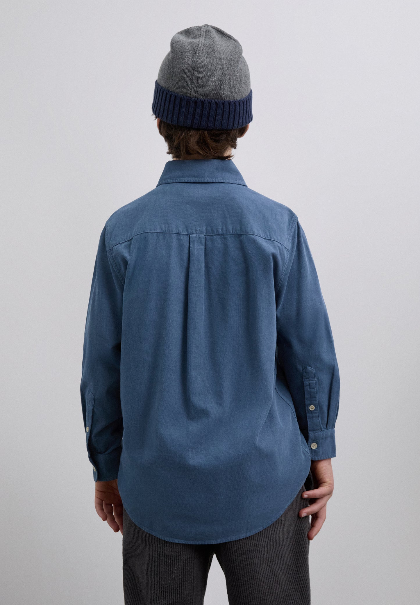 CAMISA CALAVERA MICROPANA BORDADA