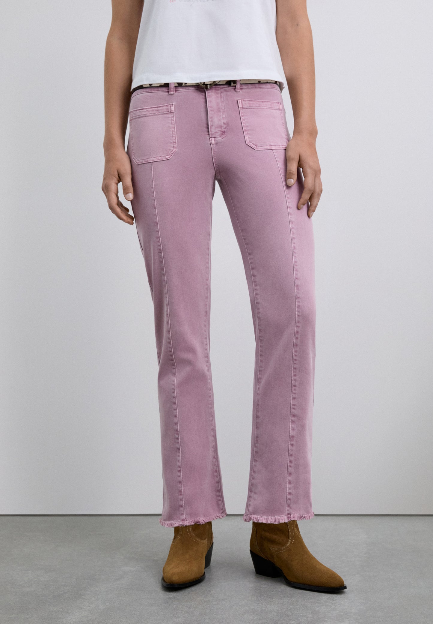PANTALÓN FLARE FLECOS