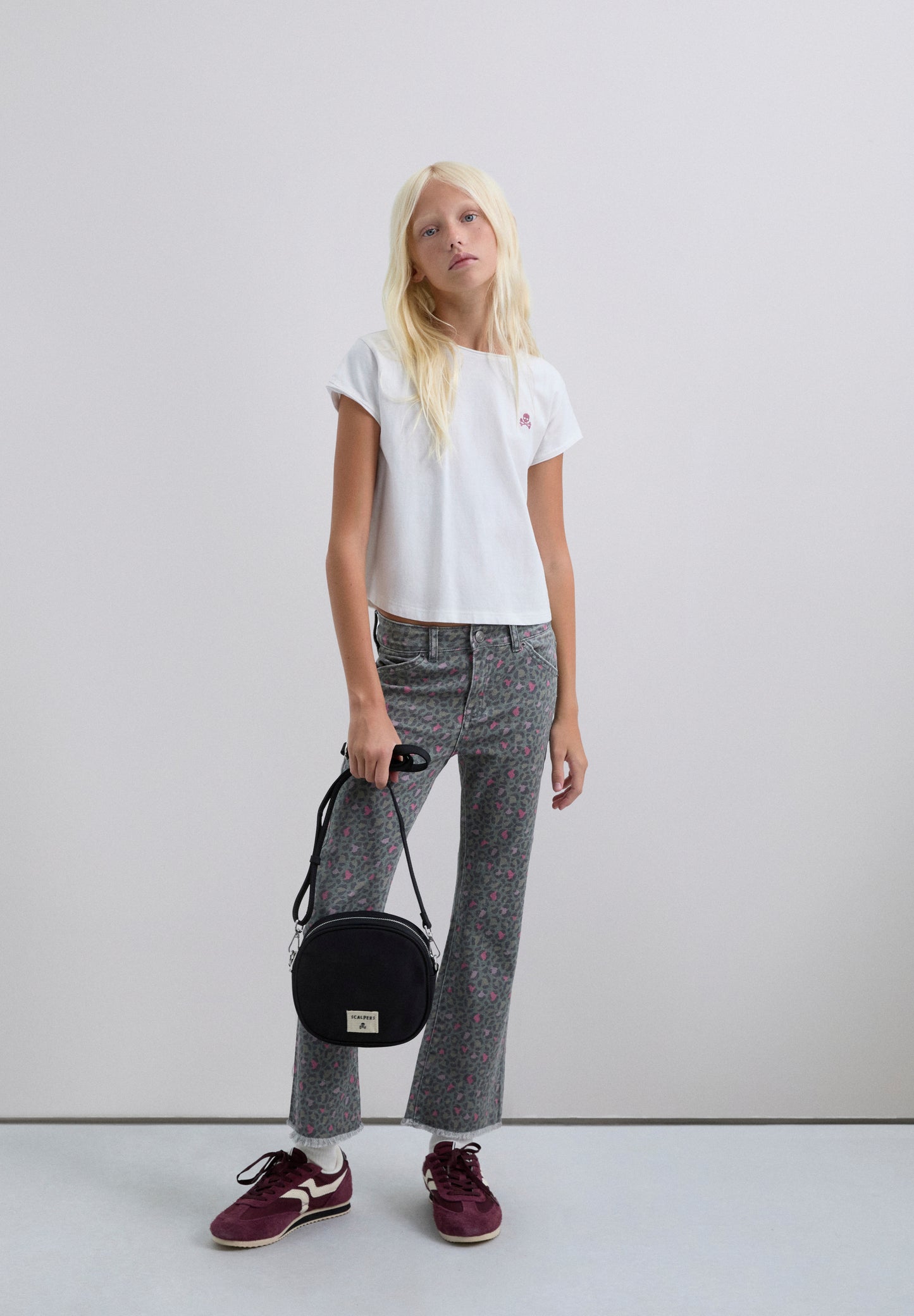 PANTALÓN FLARE ESTAMPADO