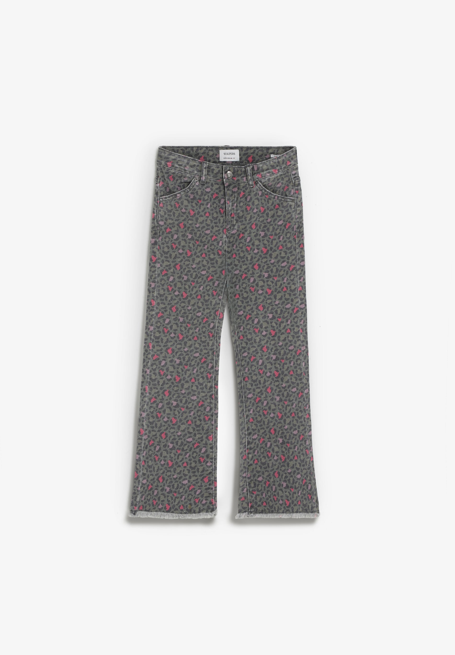 PANTALÓN FLARE ESTAMPADO