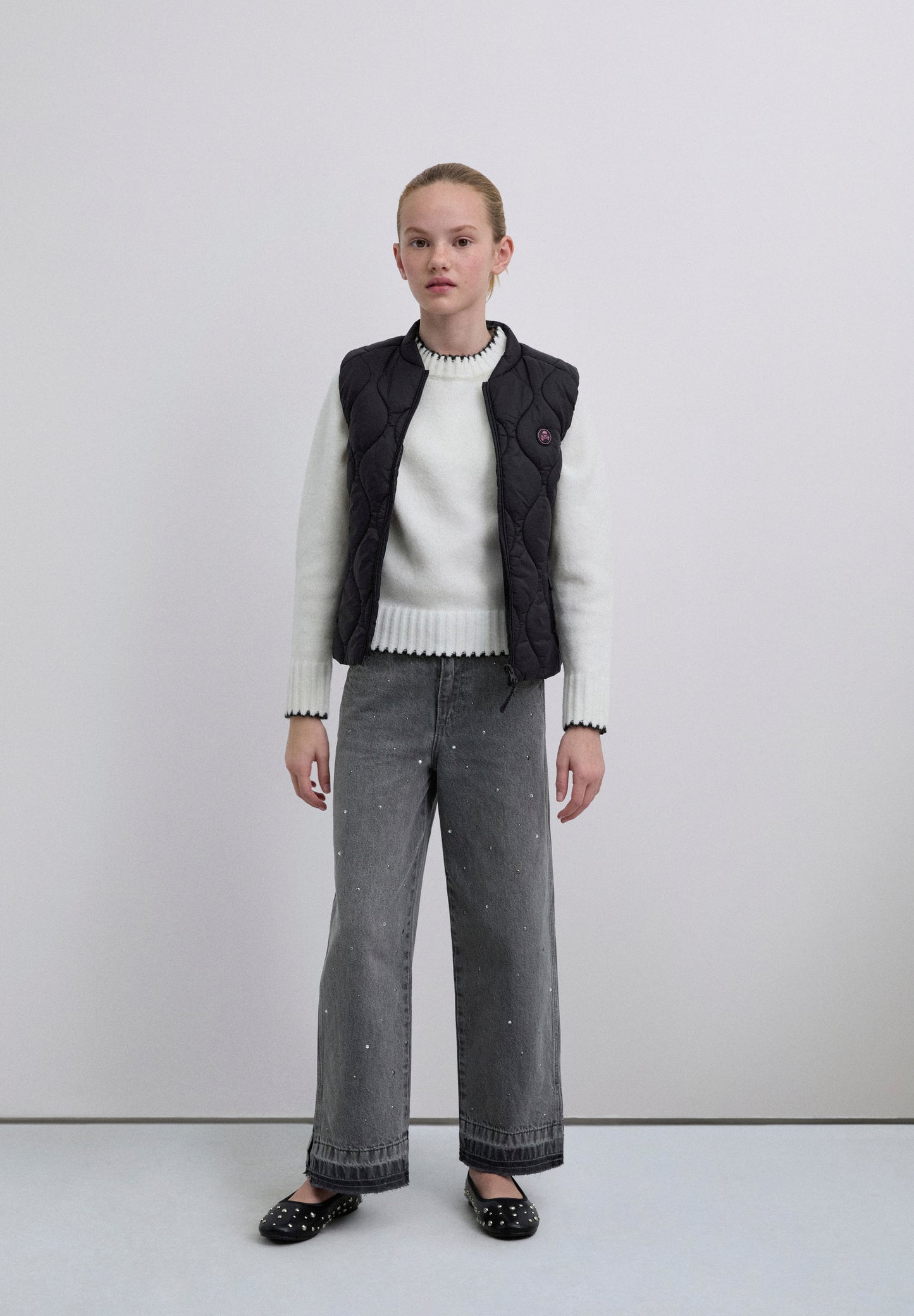 CHALECO ACOLCHADO CALAVERA