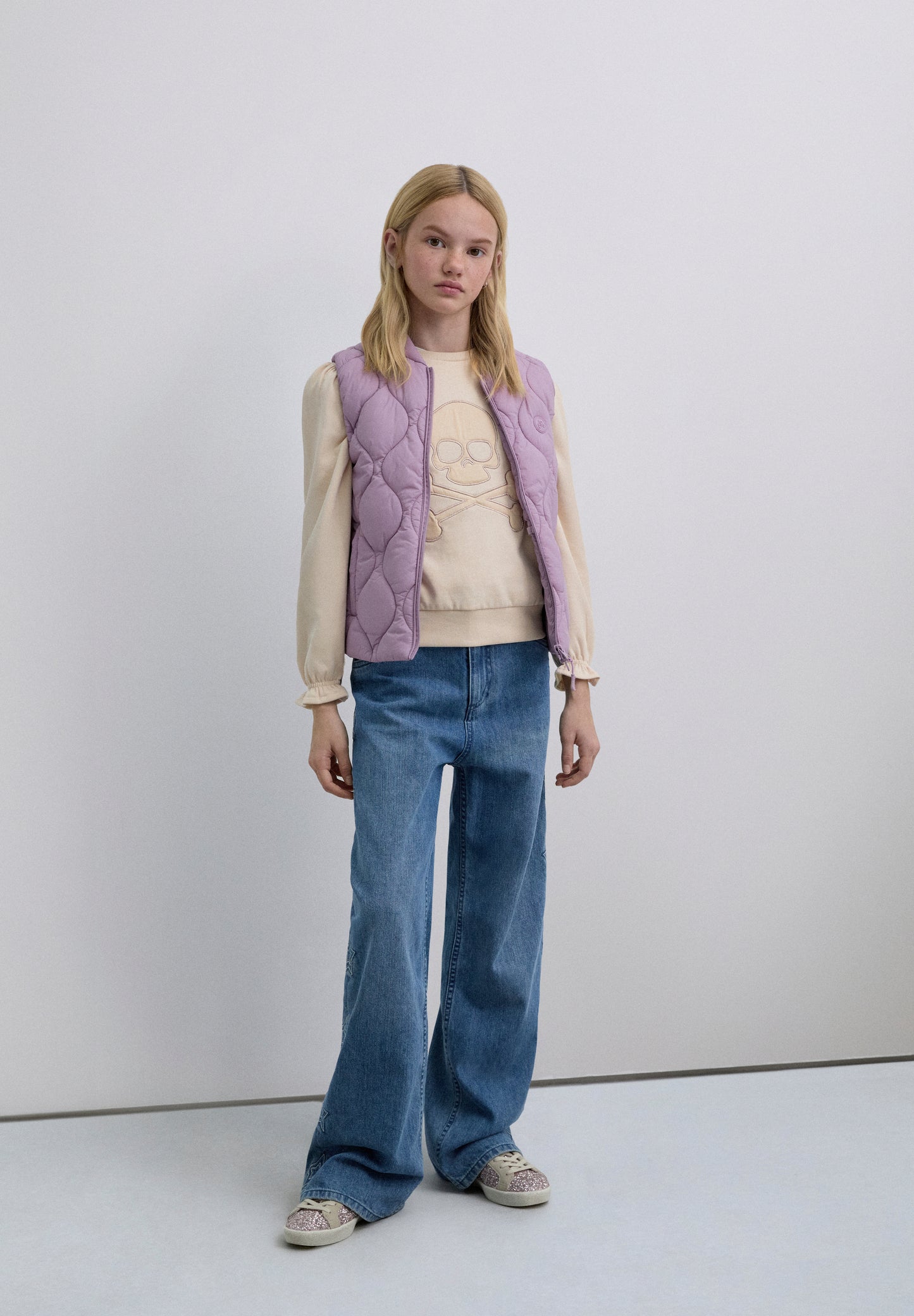 CHALECO ACOLCHADO CALAVERA