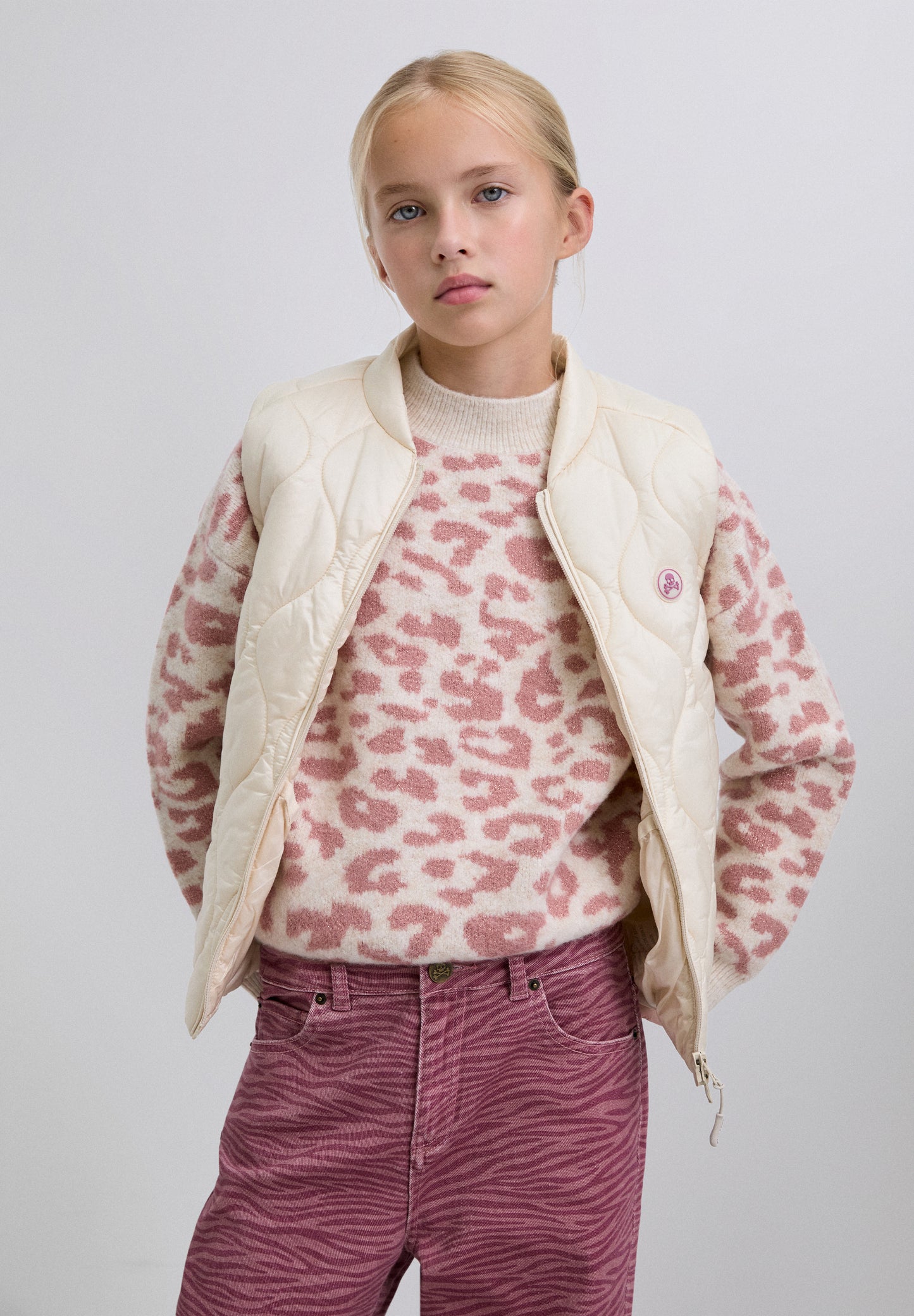 CHALECO ACOLCHADO CALAVERA